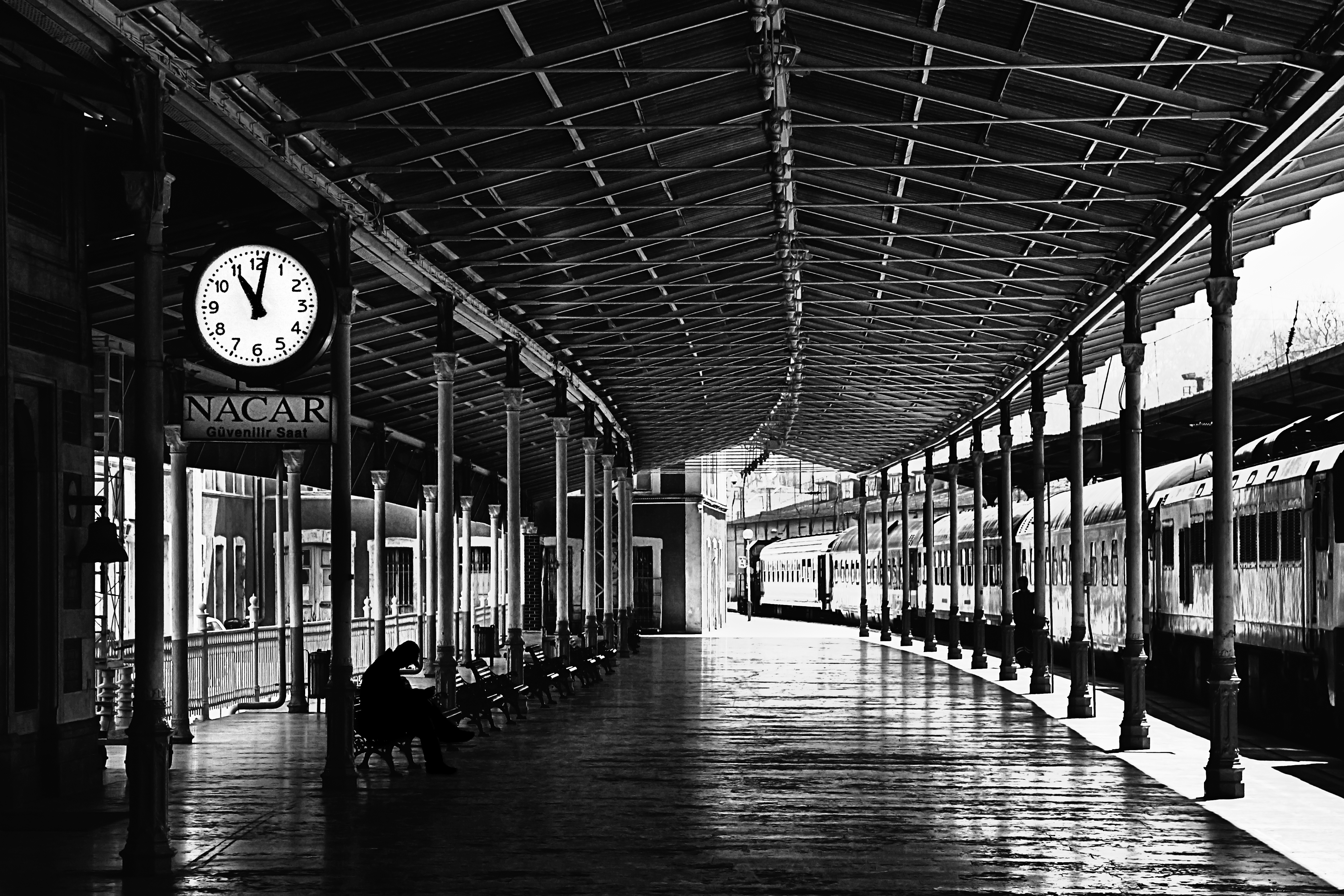 Wallpapers people white black on the desktop