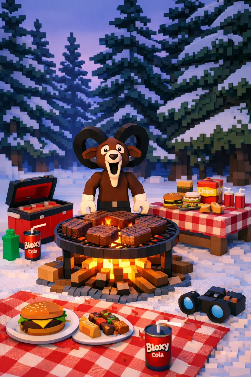 Бесплатная открытка Открытка из Роблокс