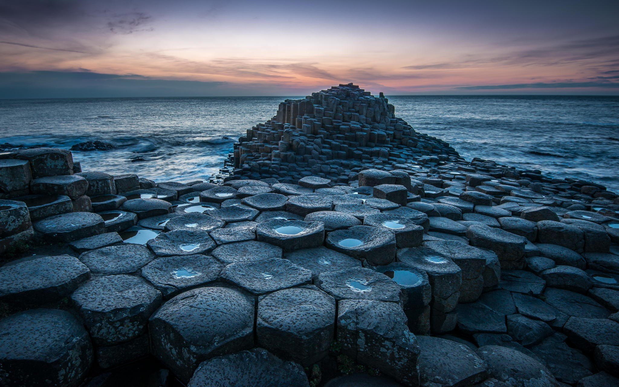 Wallpapers Ireland giants causeway coast on the desktop