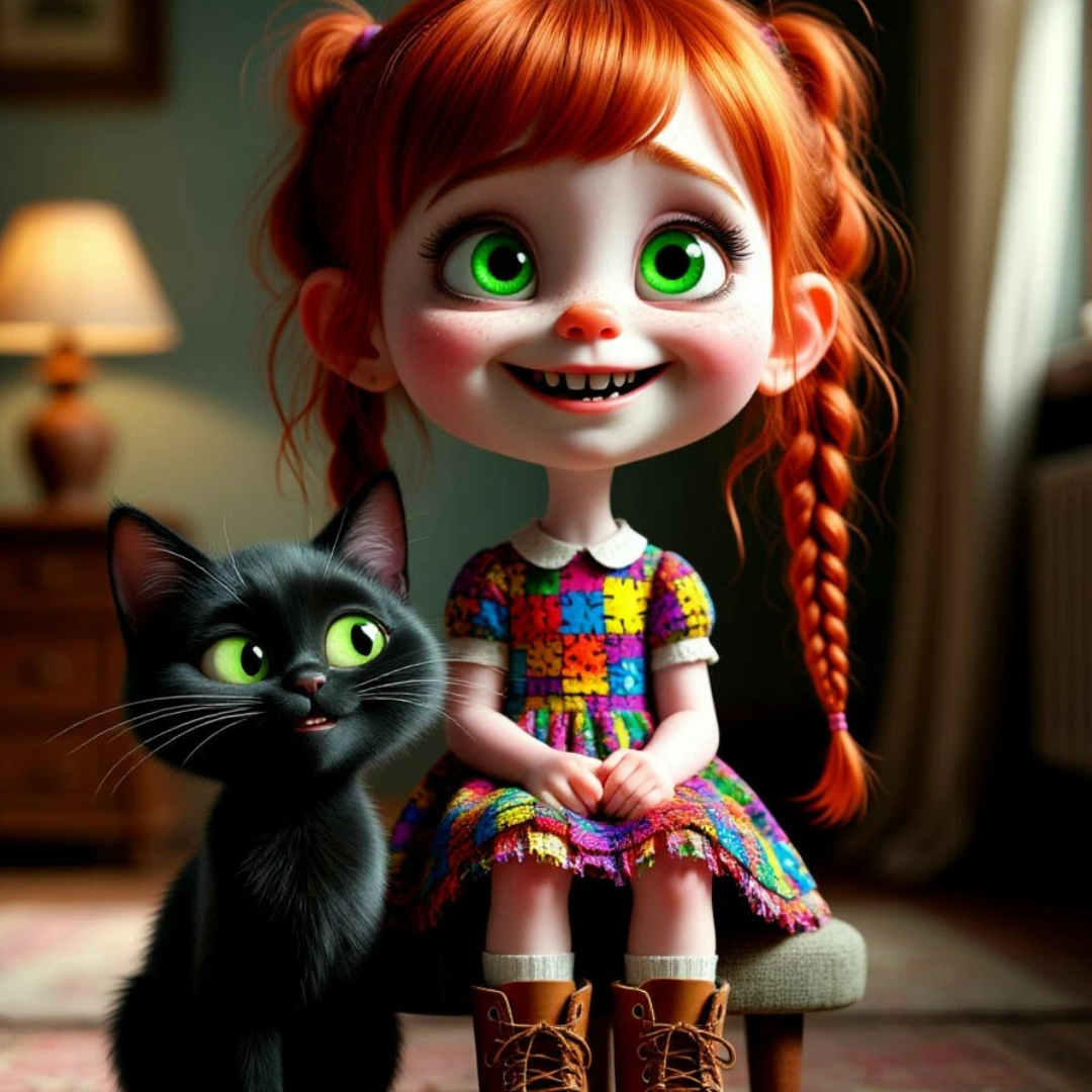 Бесплатное фото Зеленоглазый друг