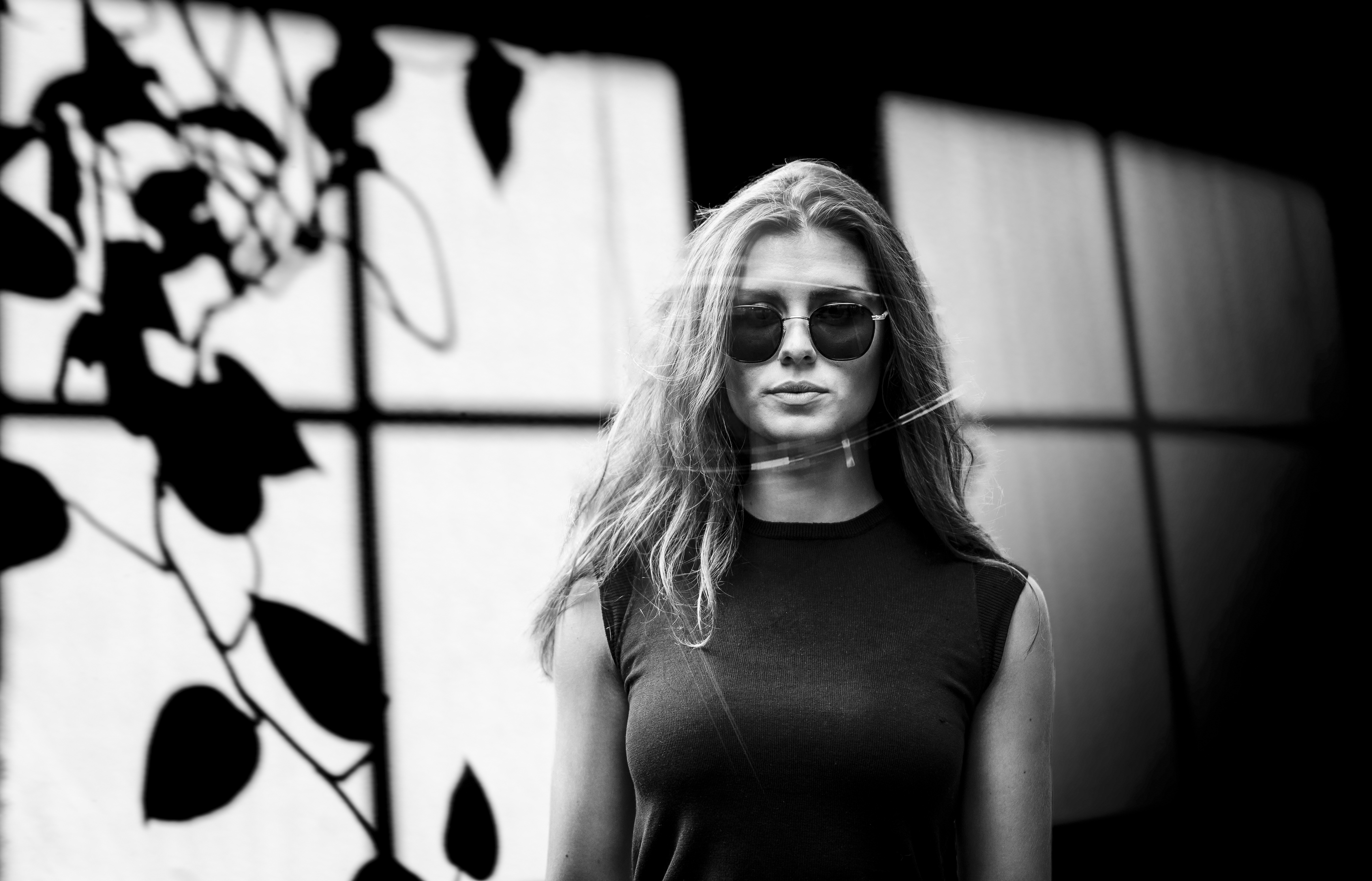 桌面上的壁纸脸 树叶 人民