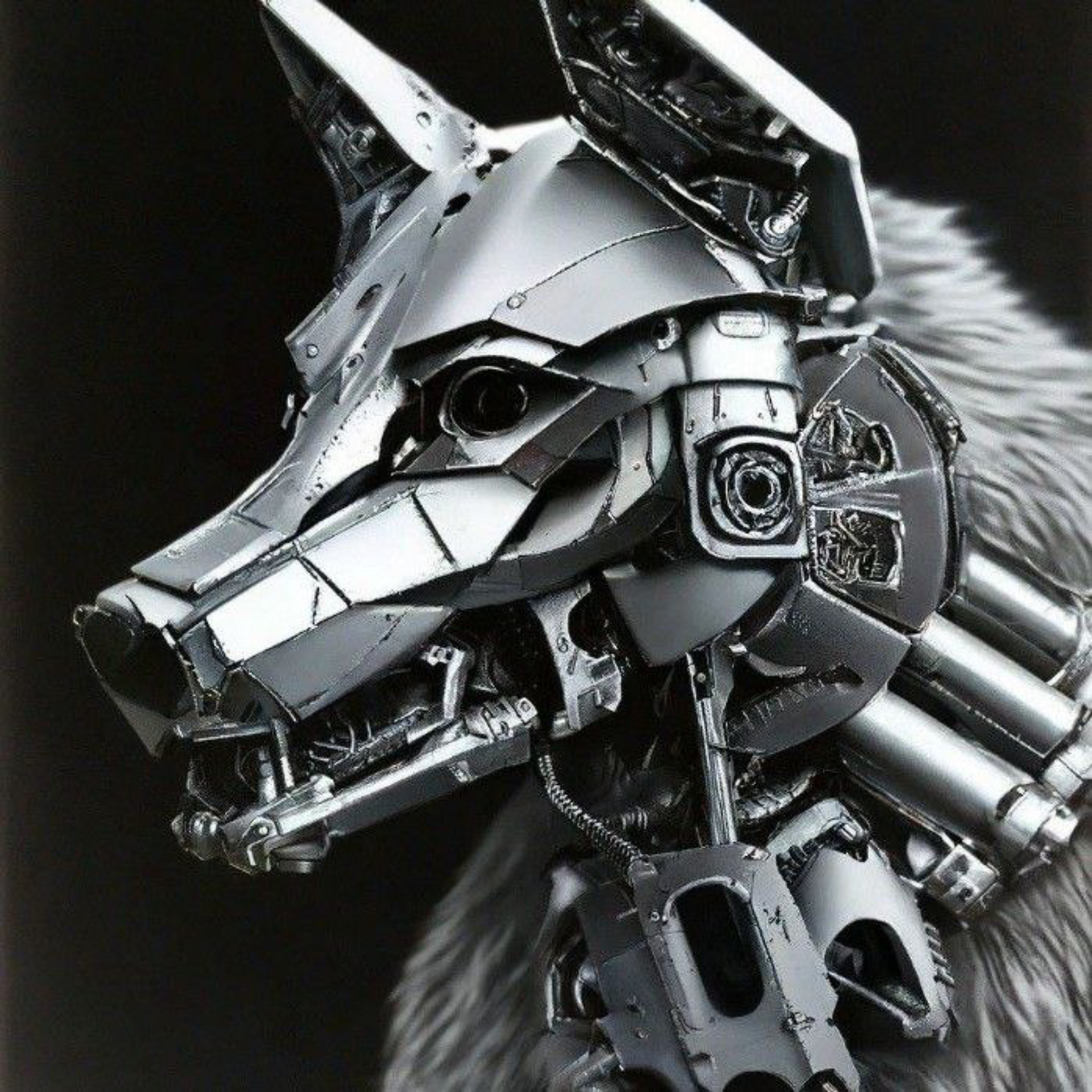 The mechanical wolf