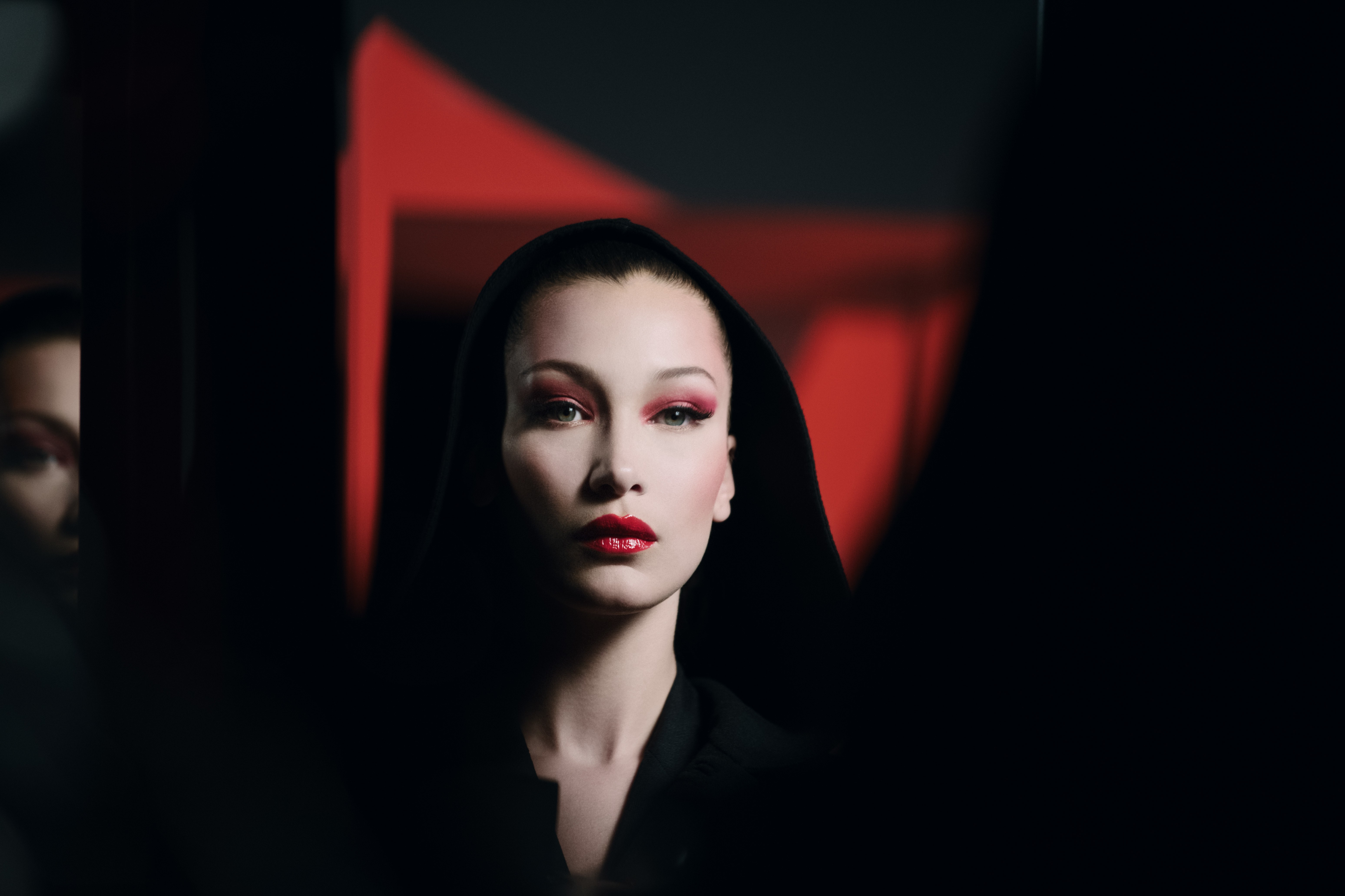 Wallpapers celebrity models Bella Hadid on the desktop