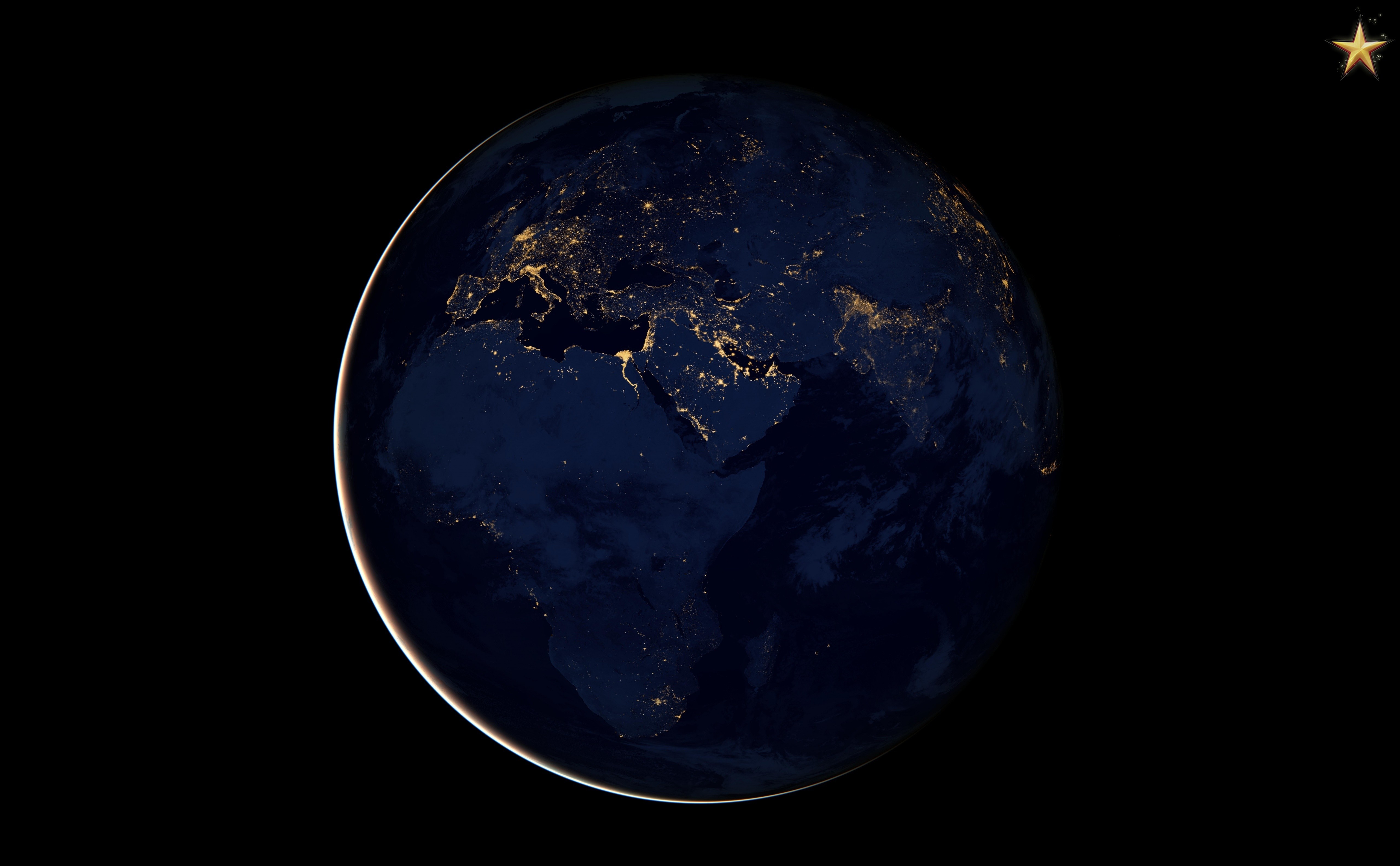 桌面上的壁纸行星 可视化 空间