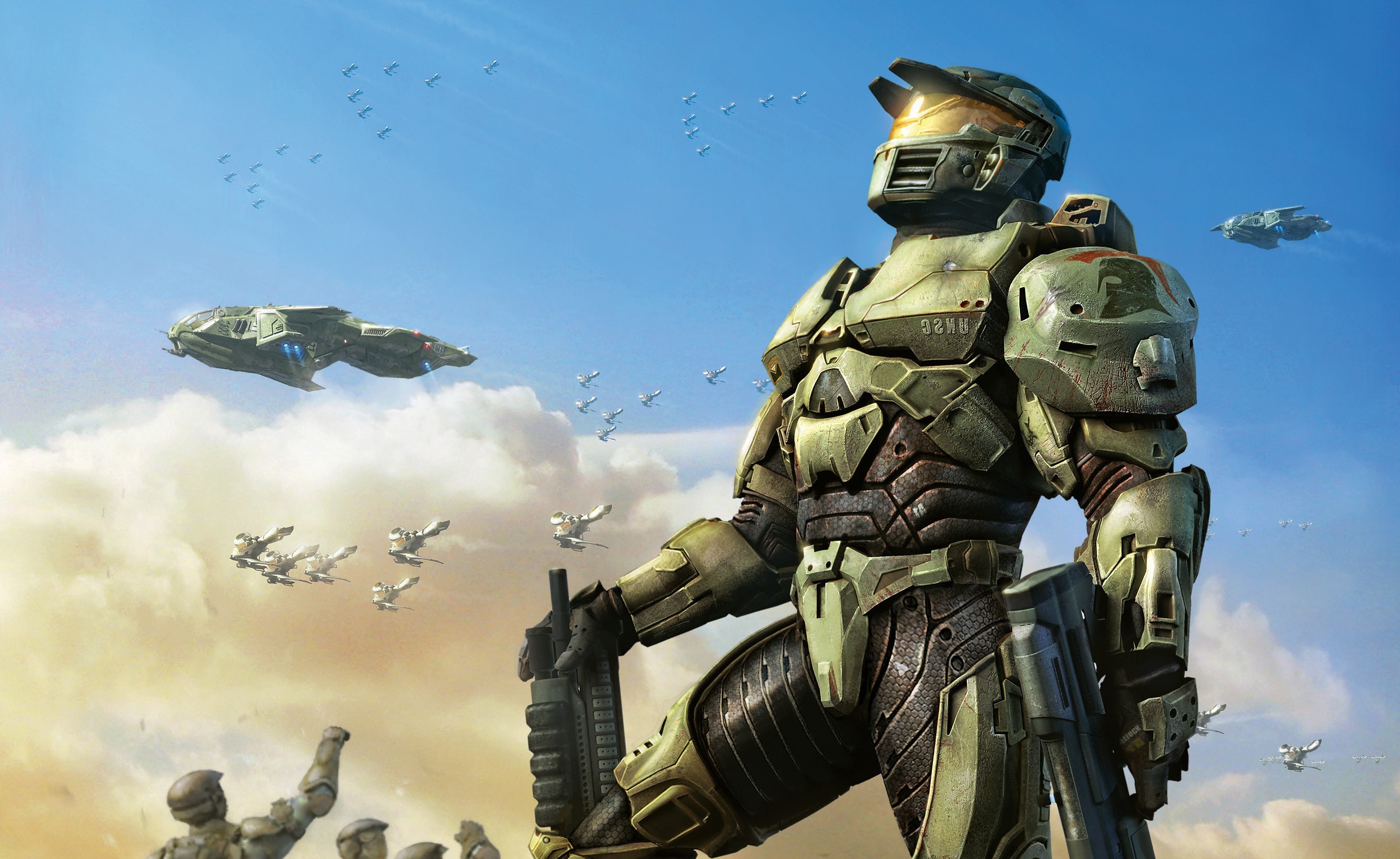 Wallpapers Halo Master Chief military on the desktop