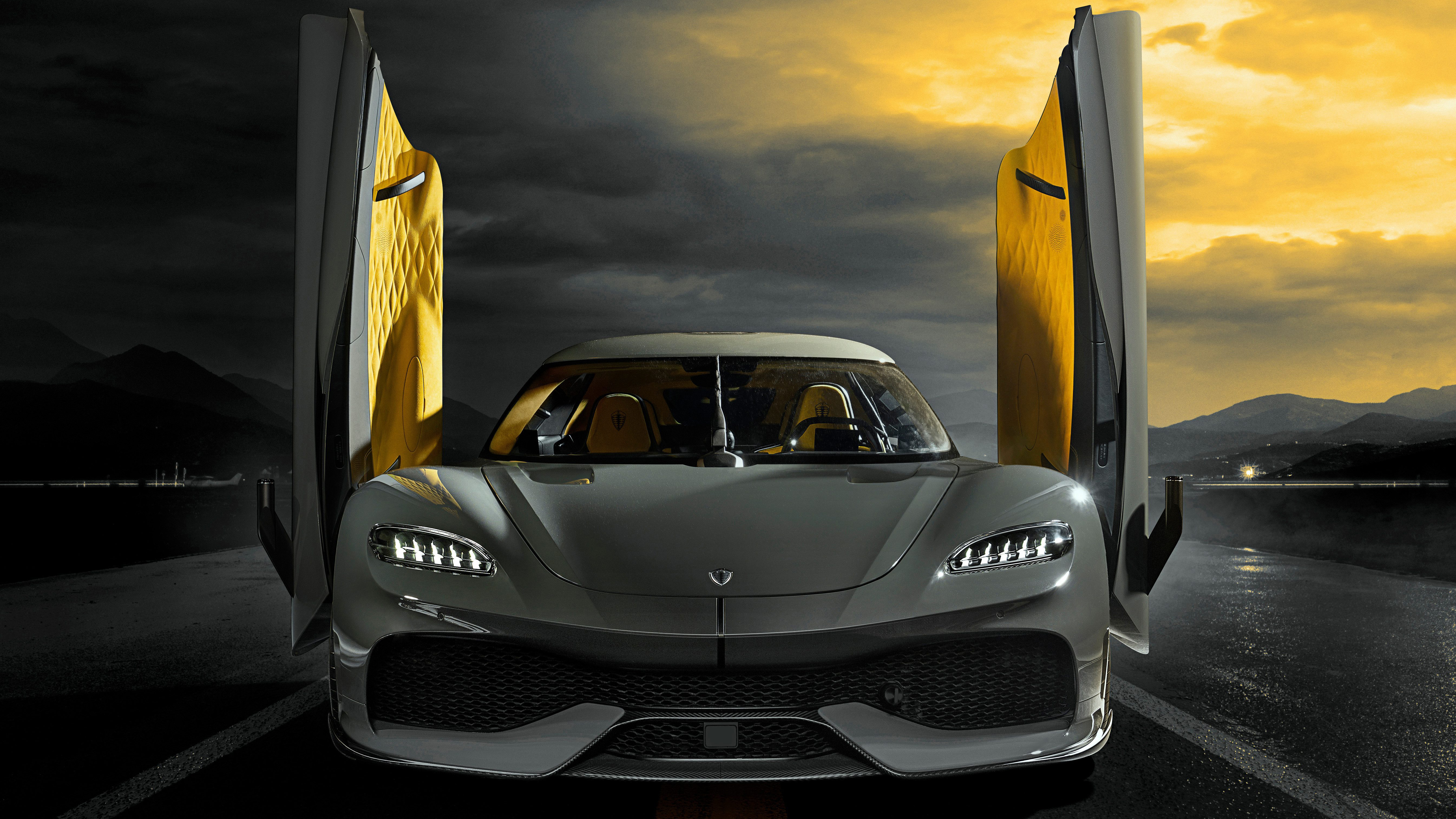 Обои машины koenigsegg gemera белая машина на рабочий стол