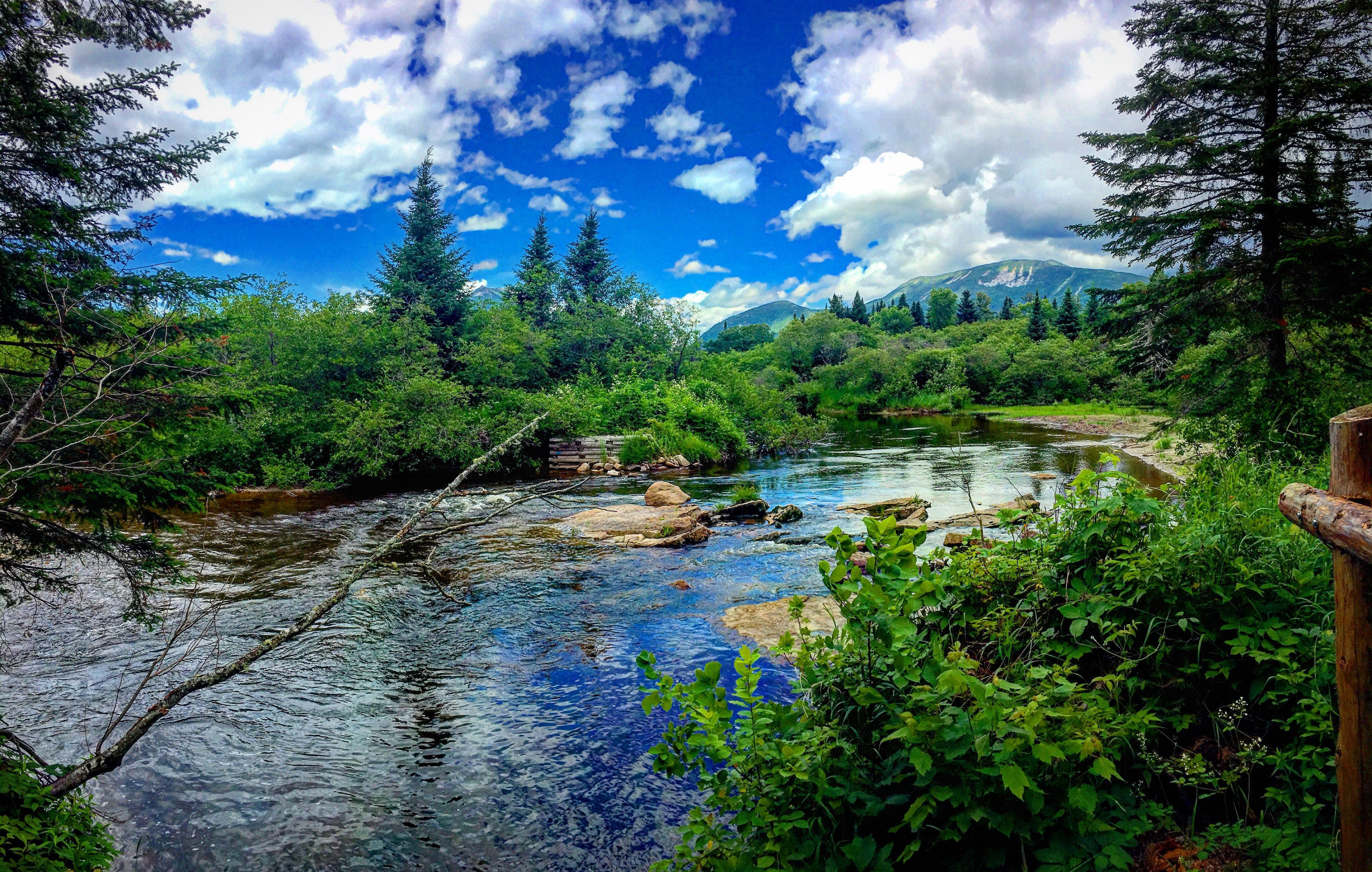 Обои Baxter State Park Maine State Park река на рабочий стол