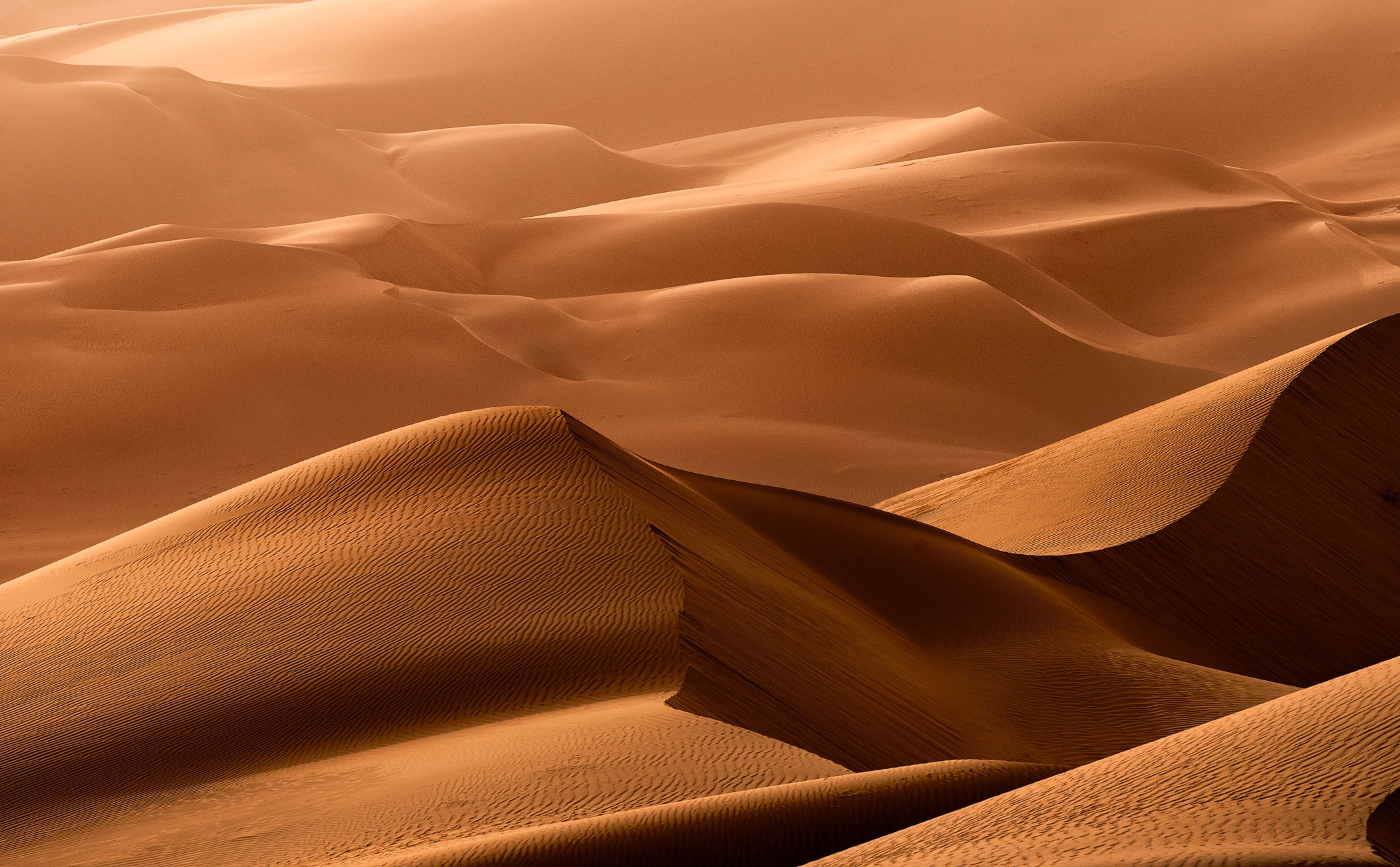Wallpapers pustynia dunes landscape on the desktop