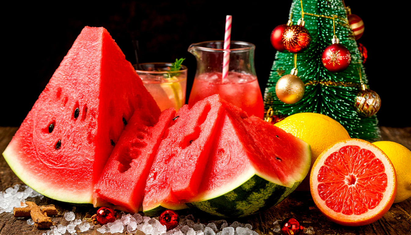 Бесплатная открытка Новогодний лимонад.