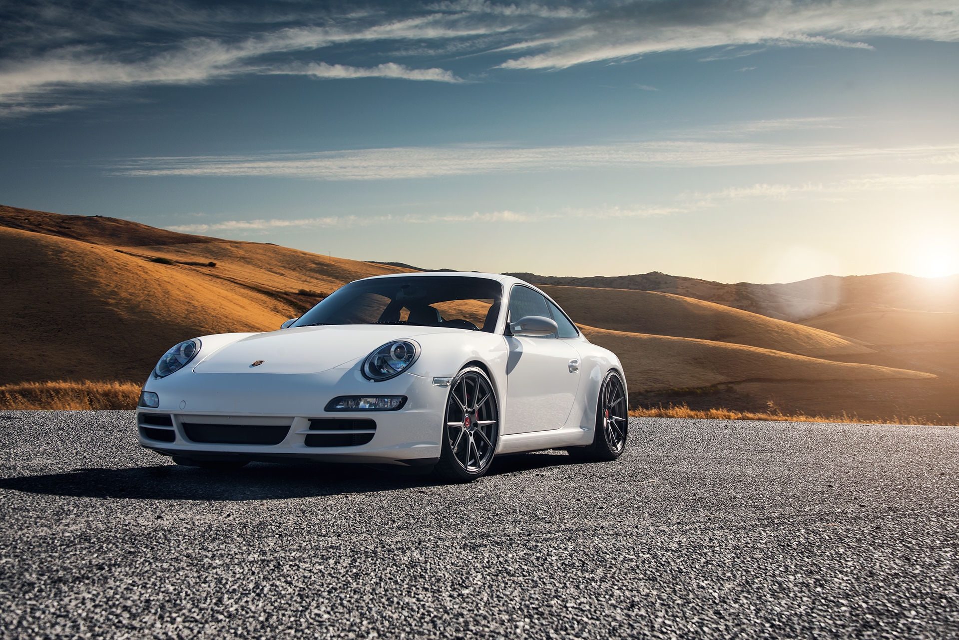 White Porsche 997. · free photo from axebourne - pictures