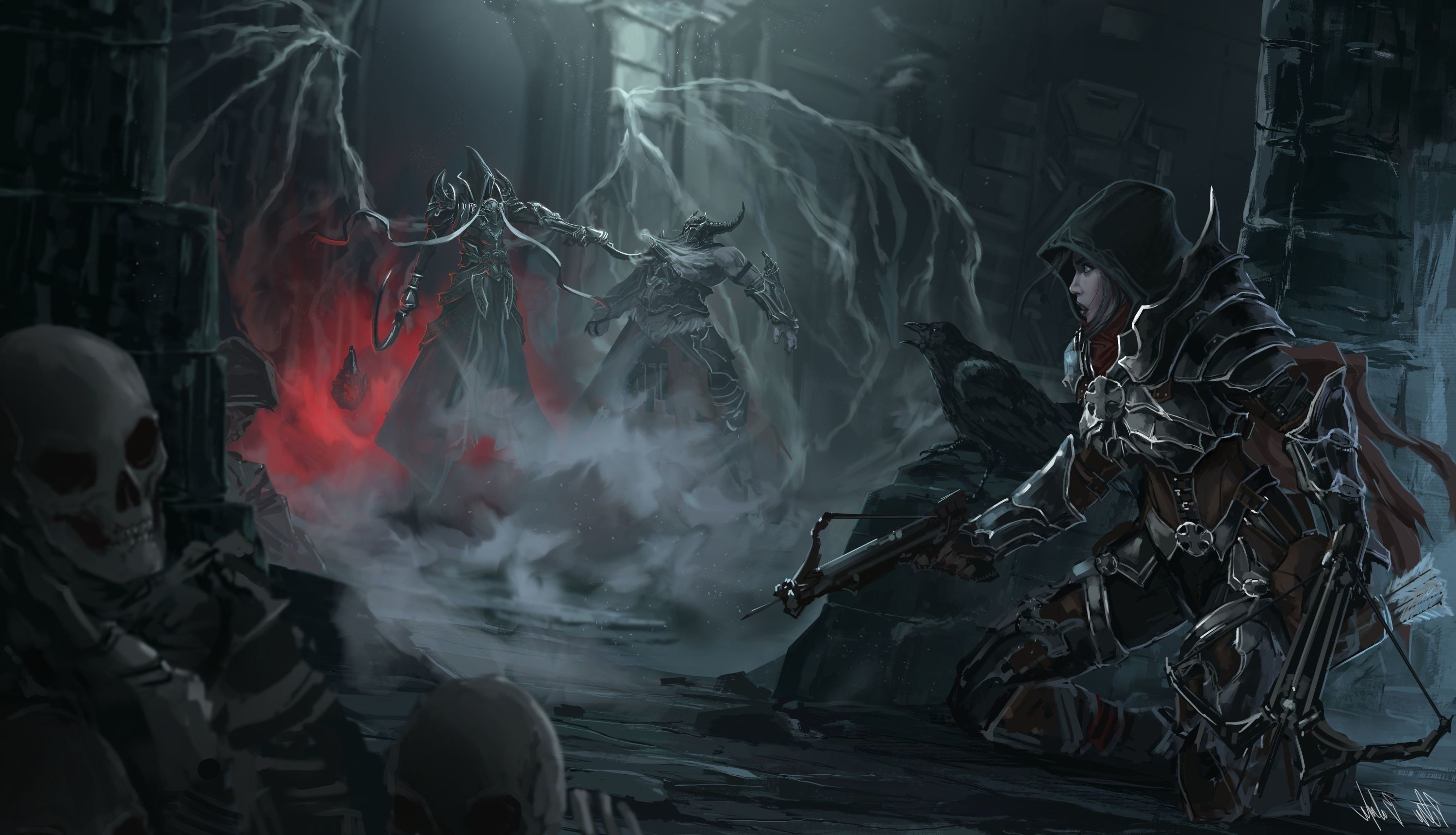 Wallpapers Diablo diablo iii digital art on the desktop