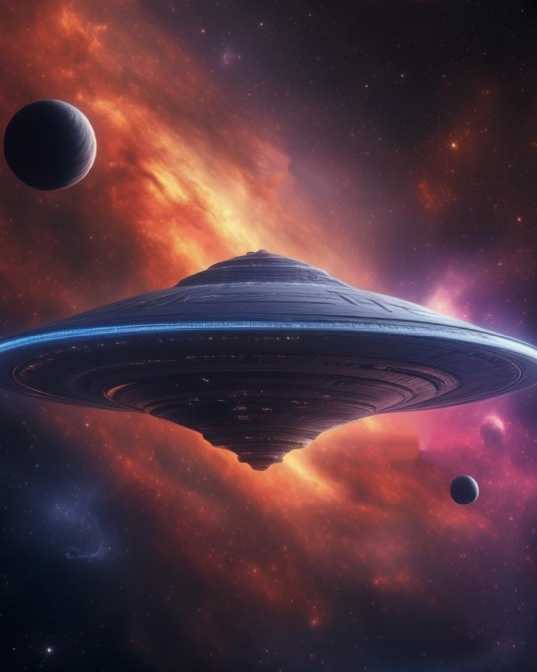 Неопознанный объект в космосе