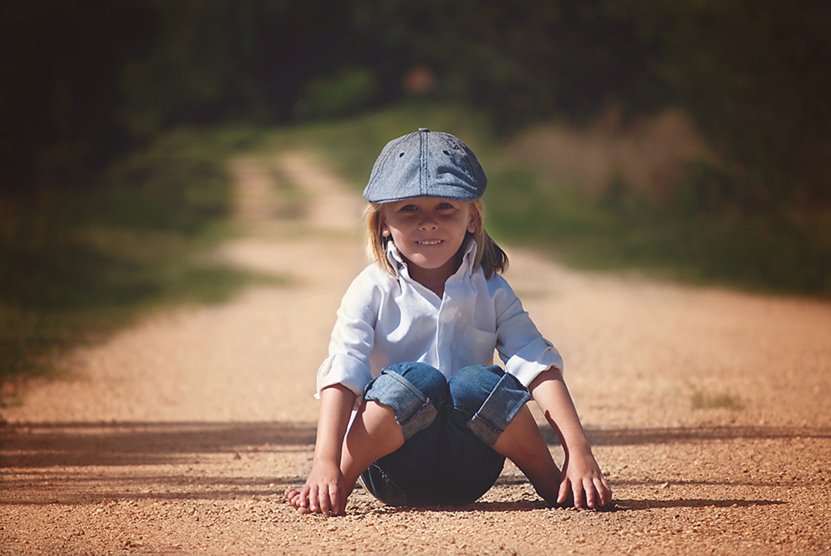 Wallpapers lass photos child on the desktop