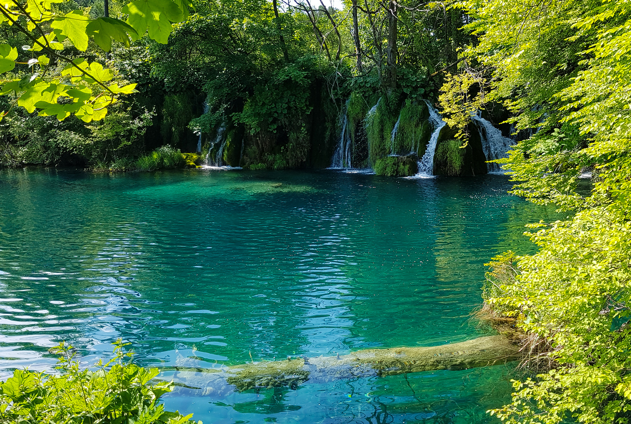 Wallpapers landscapes landscape national Park Plitvice lakes on the desktop