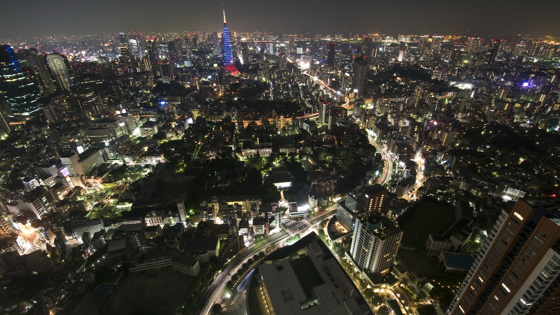 Обои Япония город городской пейзаж на рабочий стол