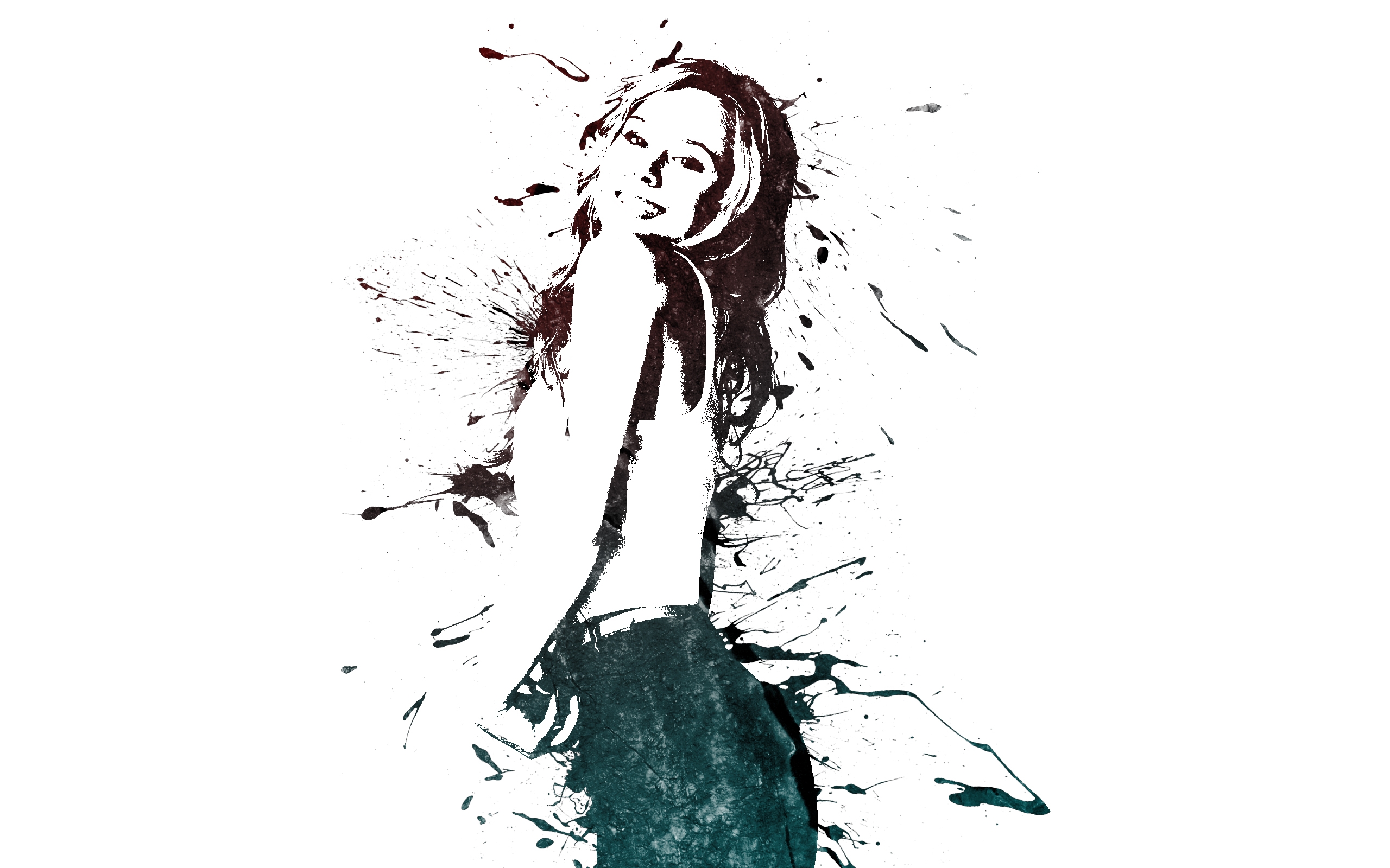 桌面上的壁纸蓝图 白色 图例