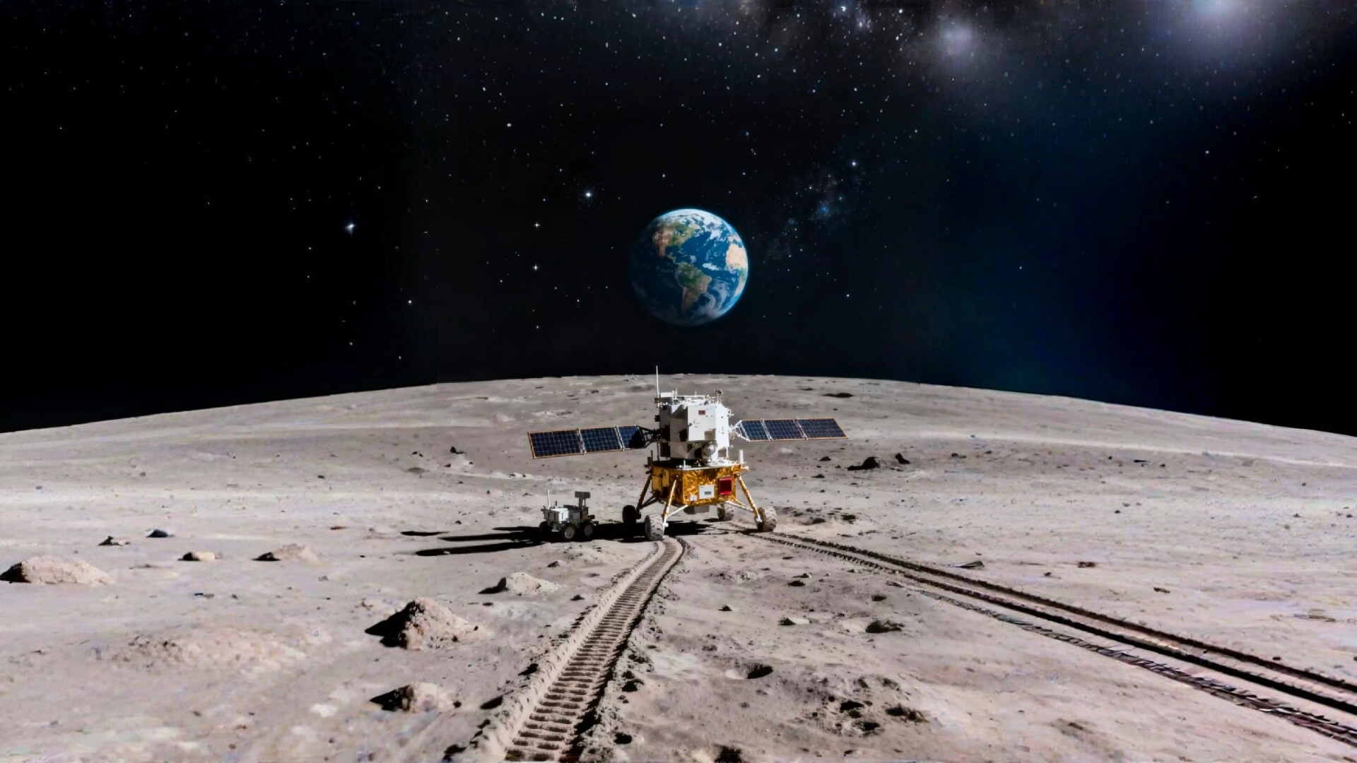 桌面上的壁纸行星 月球漫步者 空间