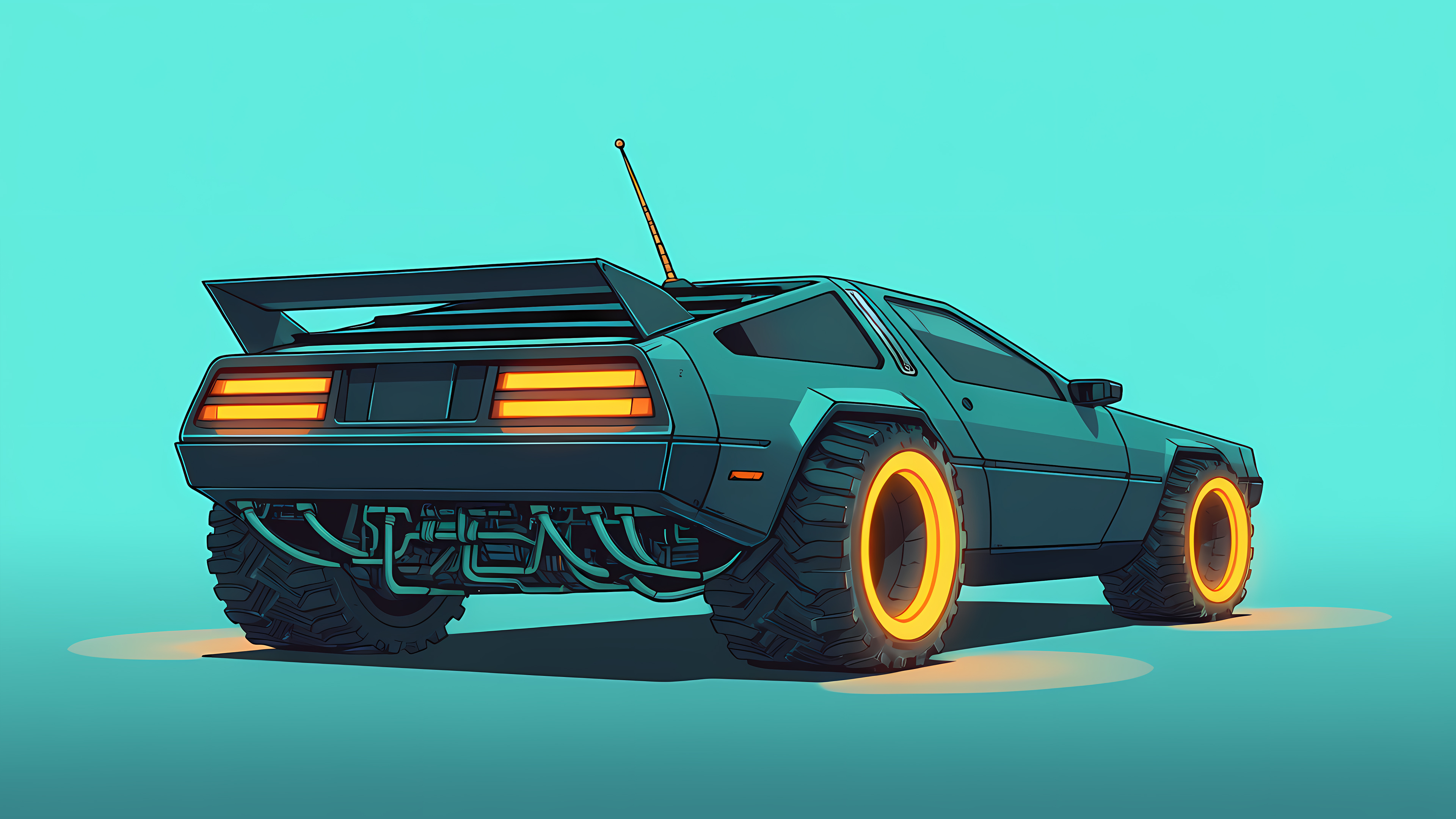 Кибер кар (Арт)