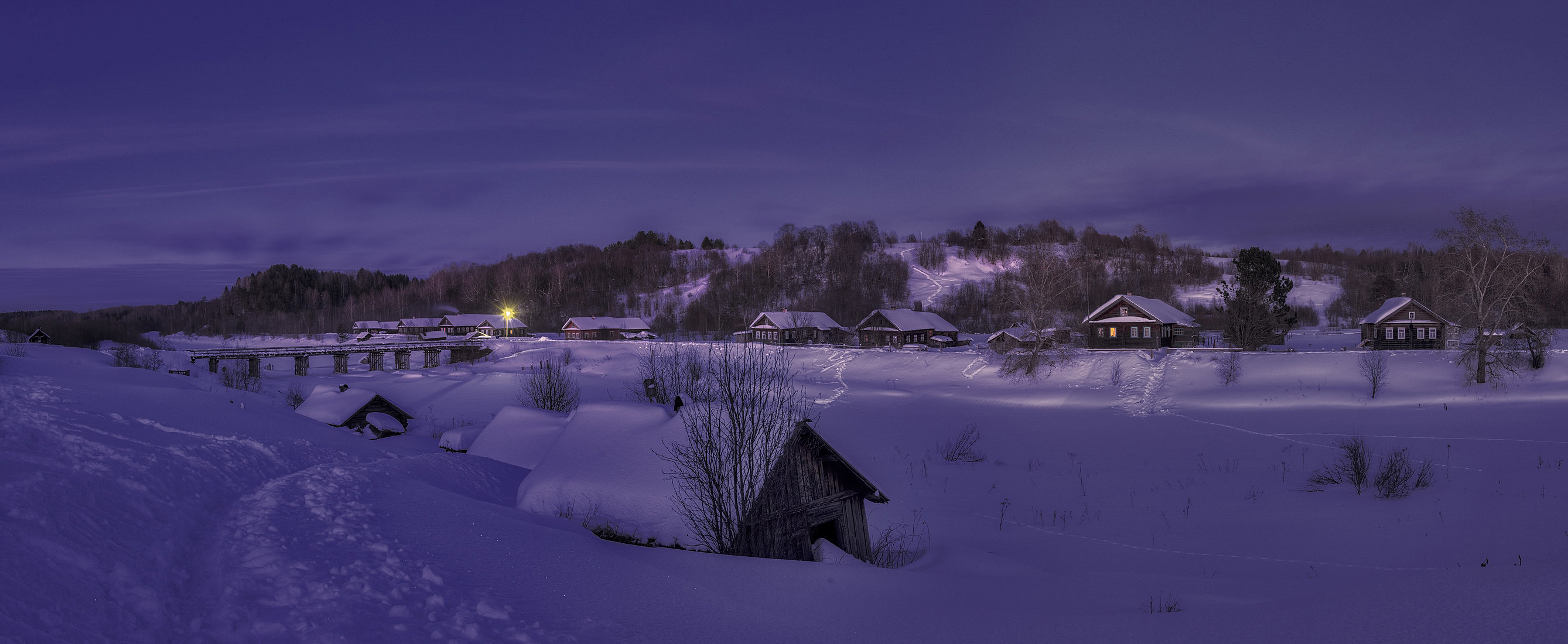 Wallpapers Vologda region der Saminskaya churchyard winter on the desktop