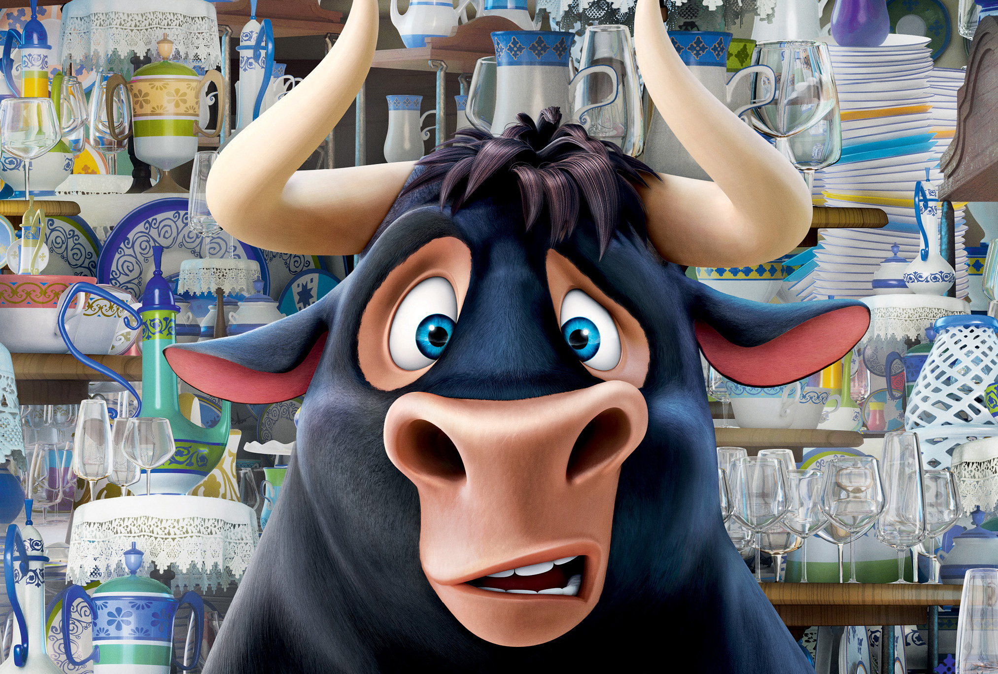 Free photo The bull from the Ferdinand cartoon