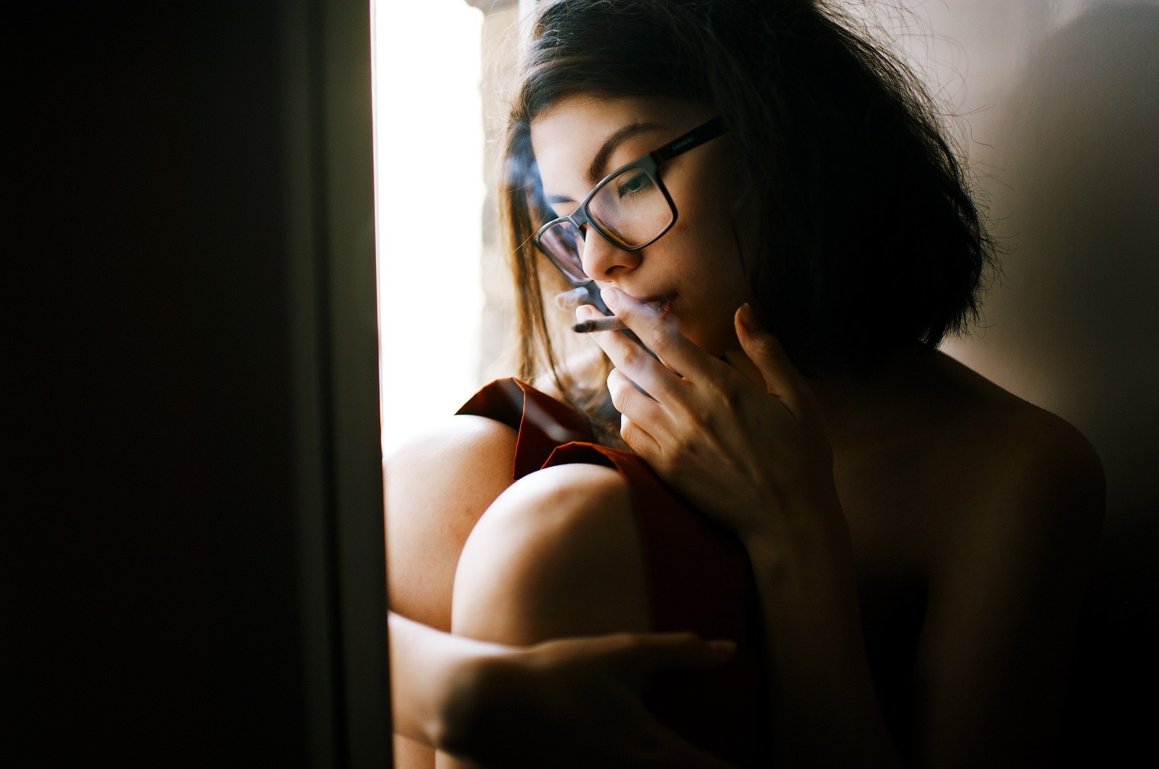 Обои женщина модель портрет на рабочий стол