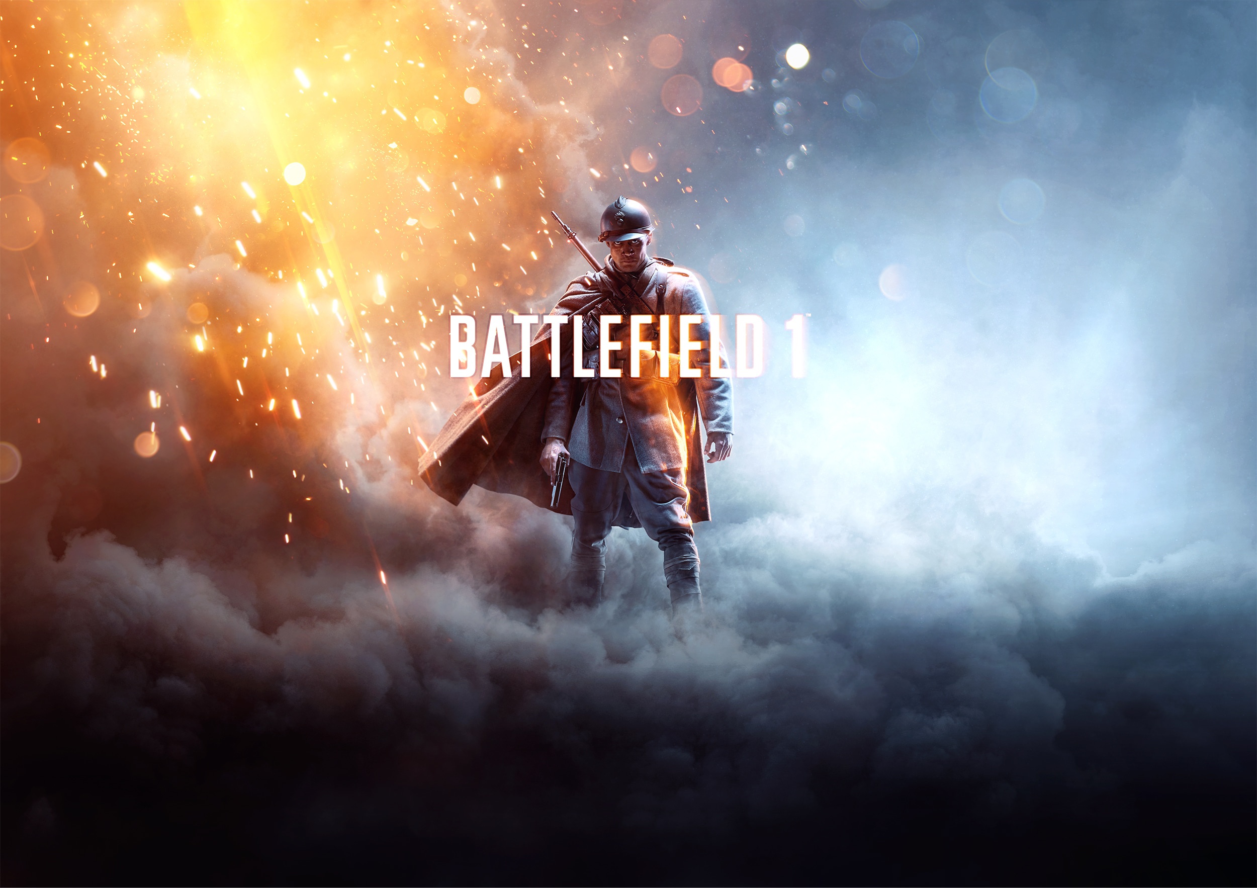 Wallpapers Battlefield 1 an explosion fume on the desktop