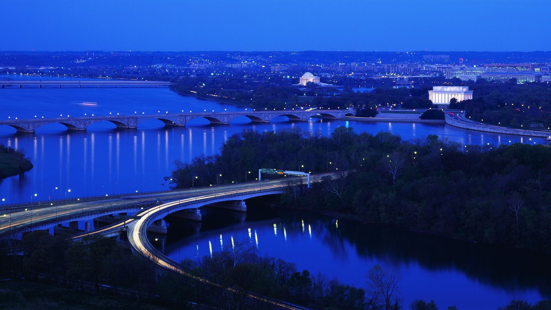 Обои утро рассвет городской пейзаж на рабочий стол