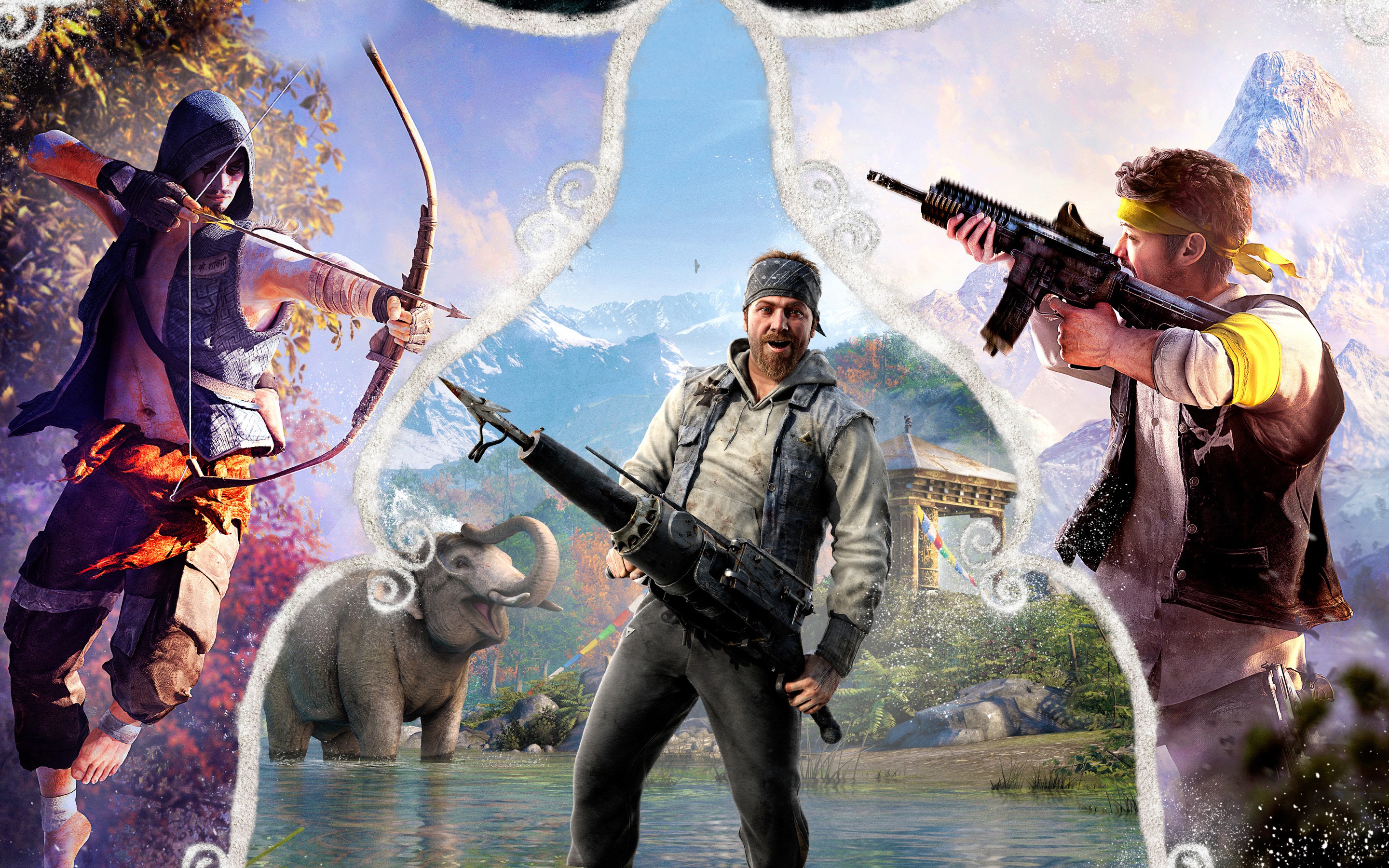 Бесплатное фото Игра Far Cry 4