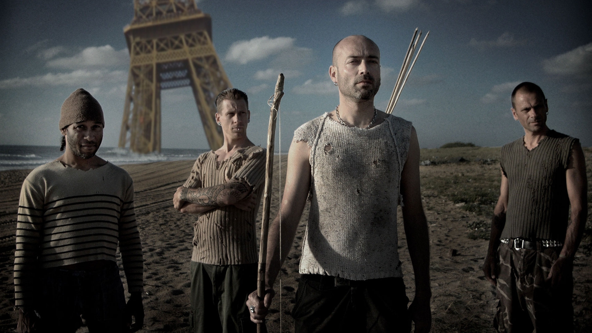 Обои море песок небо на рабочий стол