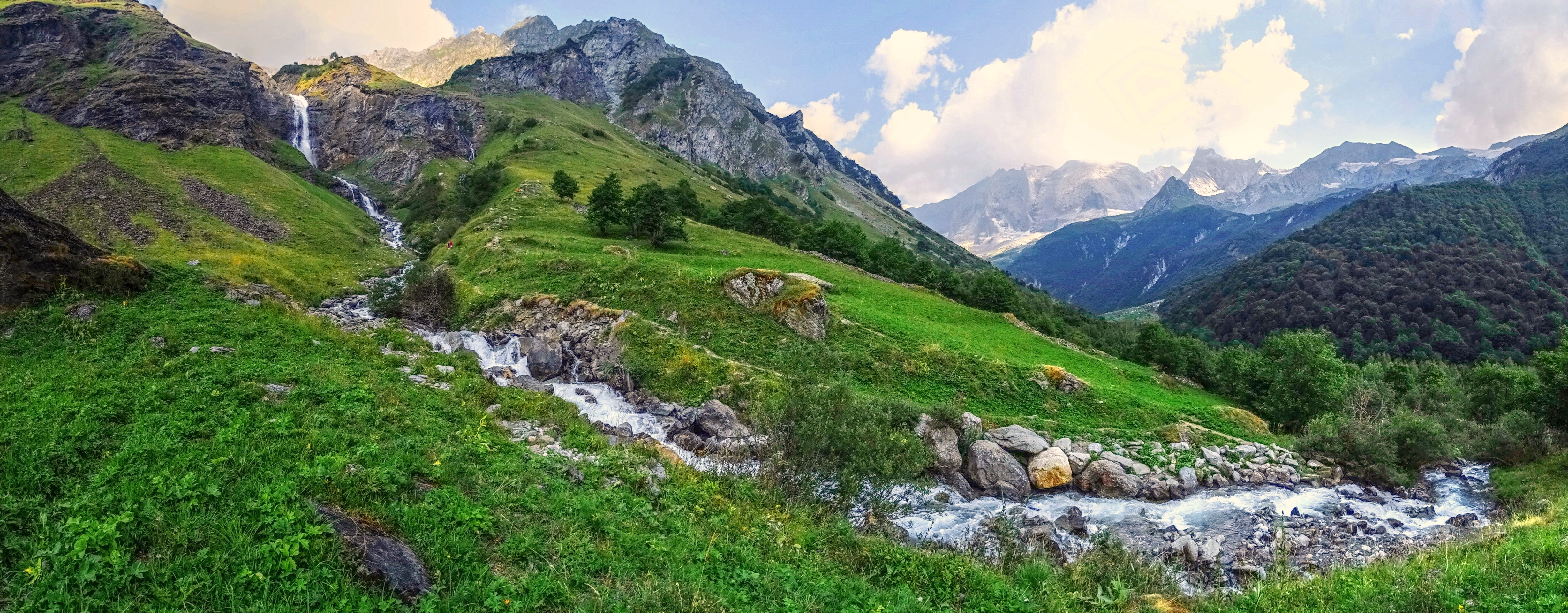 桌面上的壁纸阿尔卑斯 萨沃伊-卡斯特开山 景观