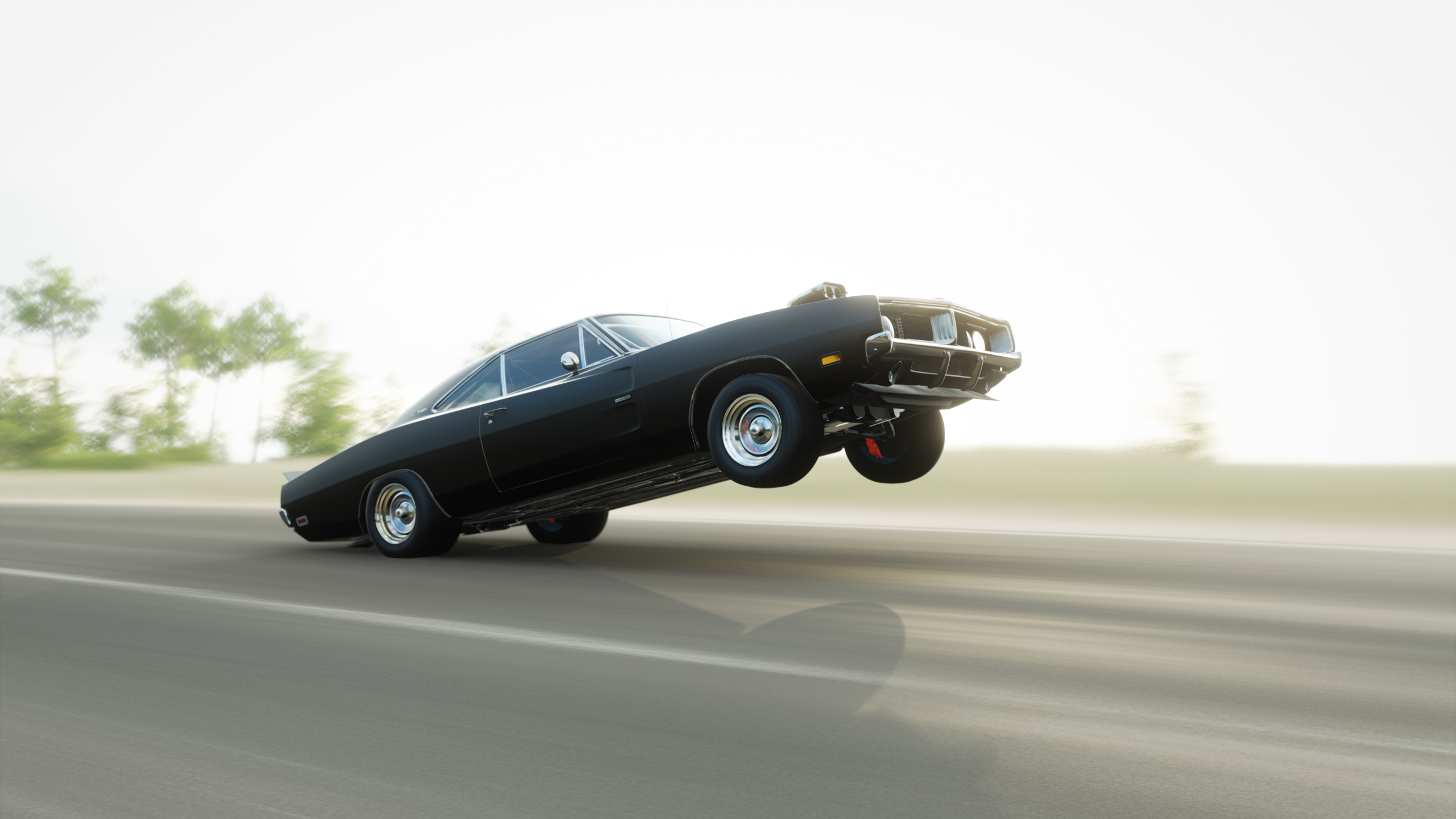 Free photo Dodge Charger in Forza Horizon 4