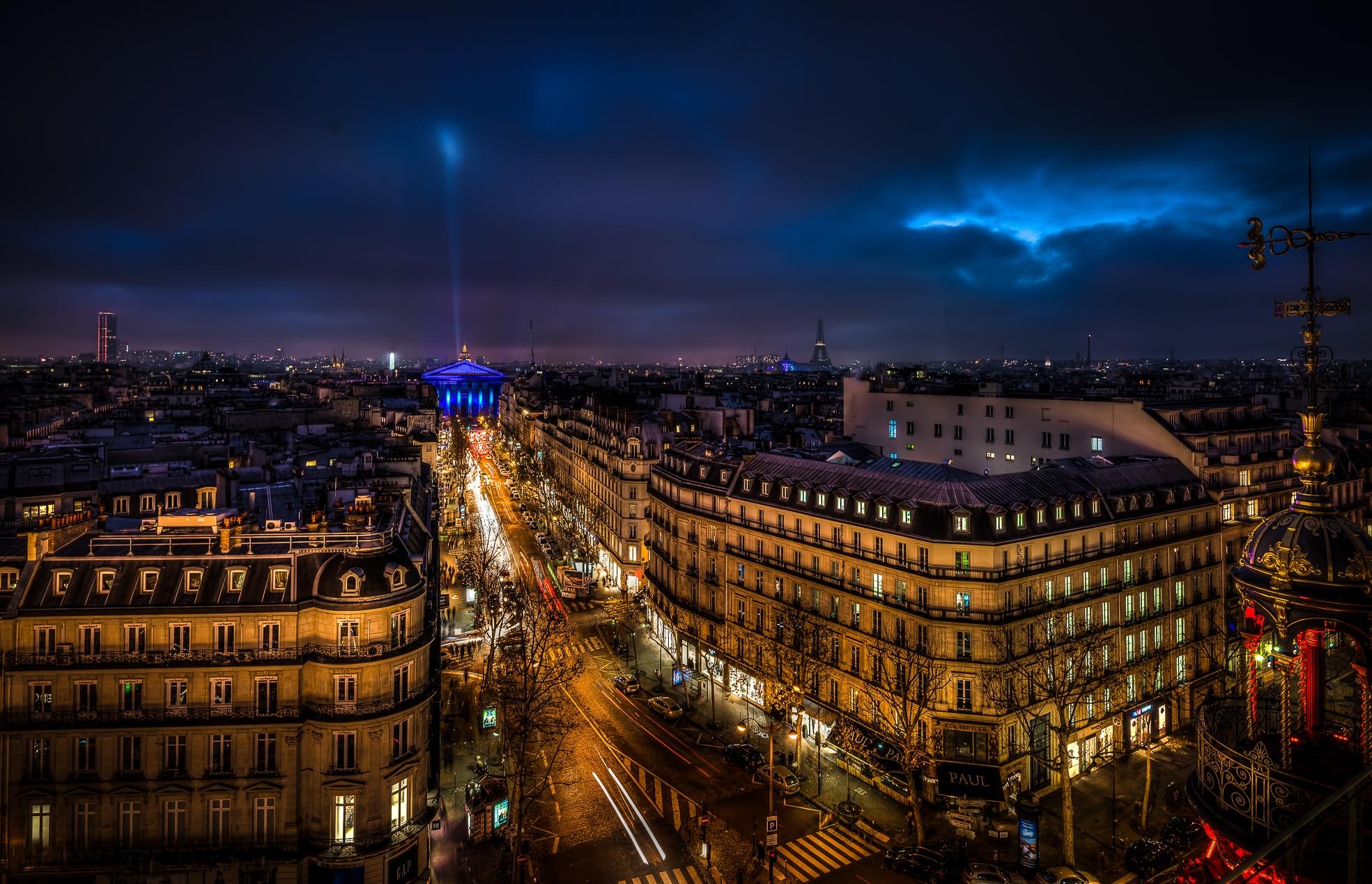 Wallpapers Paris city river on the desktop