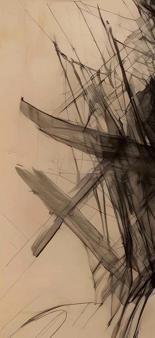 Free photo Drawing a portrait of a girl