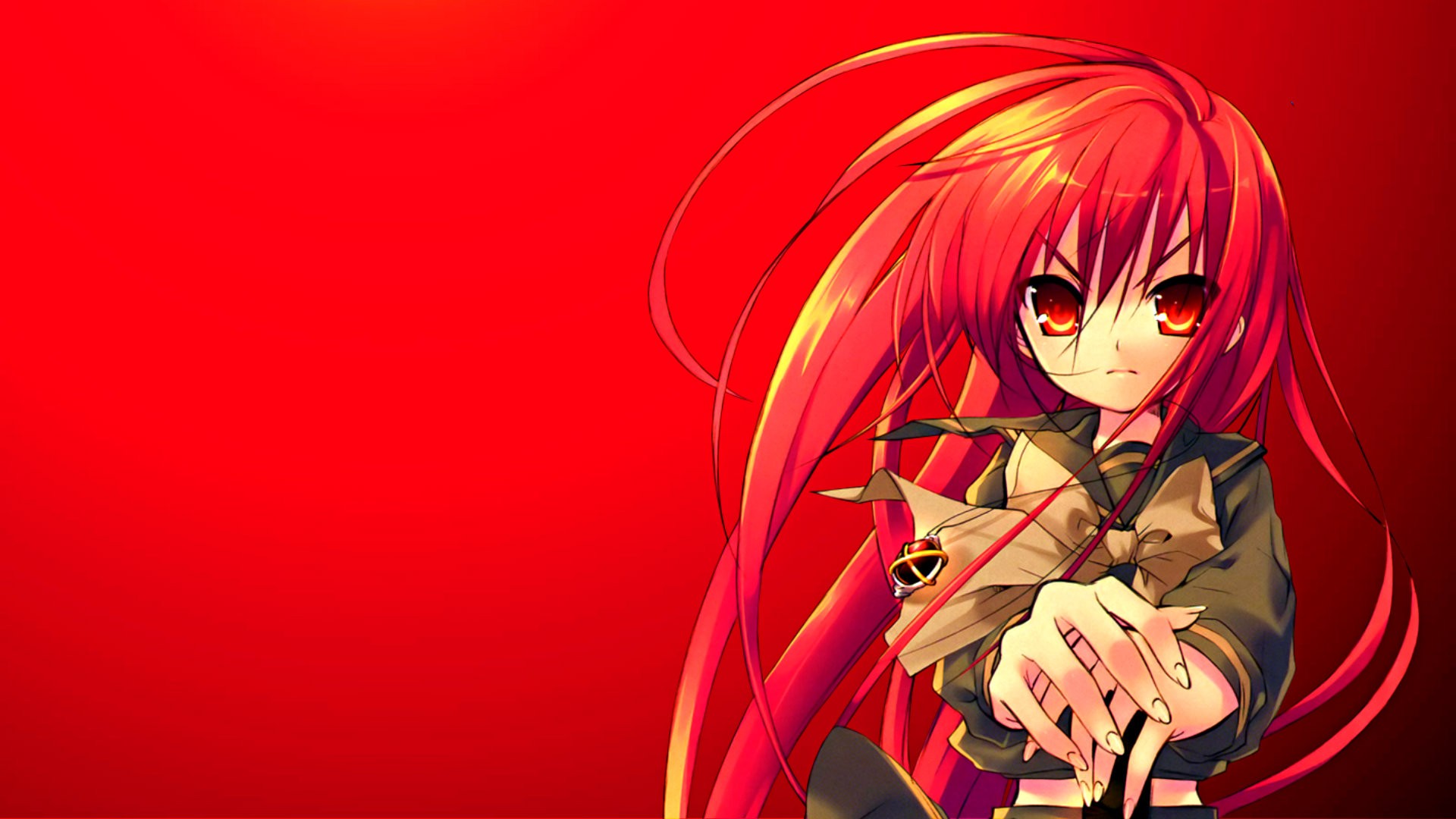Обои Shakugan no Shana компьютерные обои красный на рабочий стол