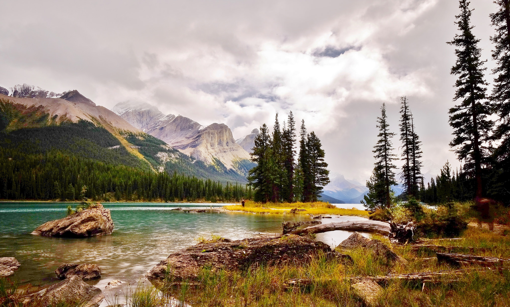 Wallpapers Canada Jasper national Park sky on the desktop