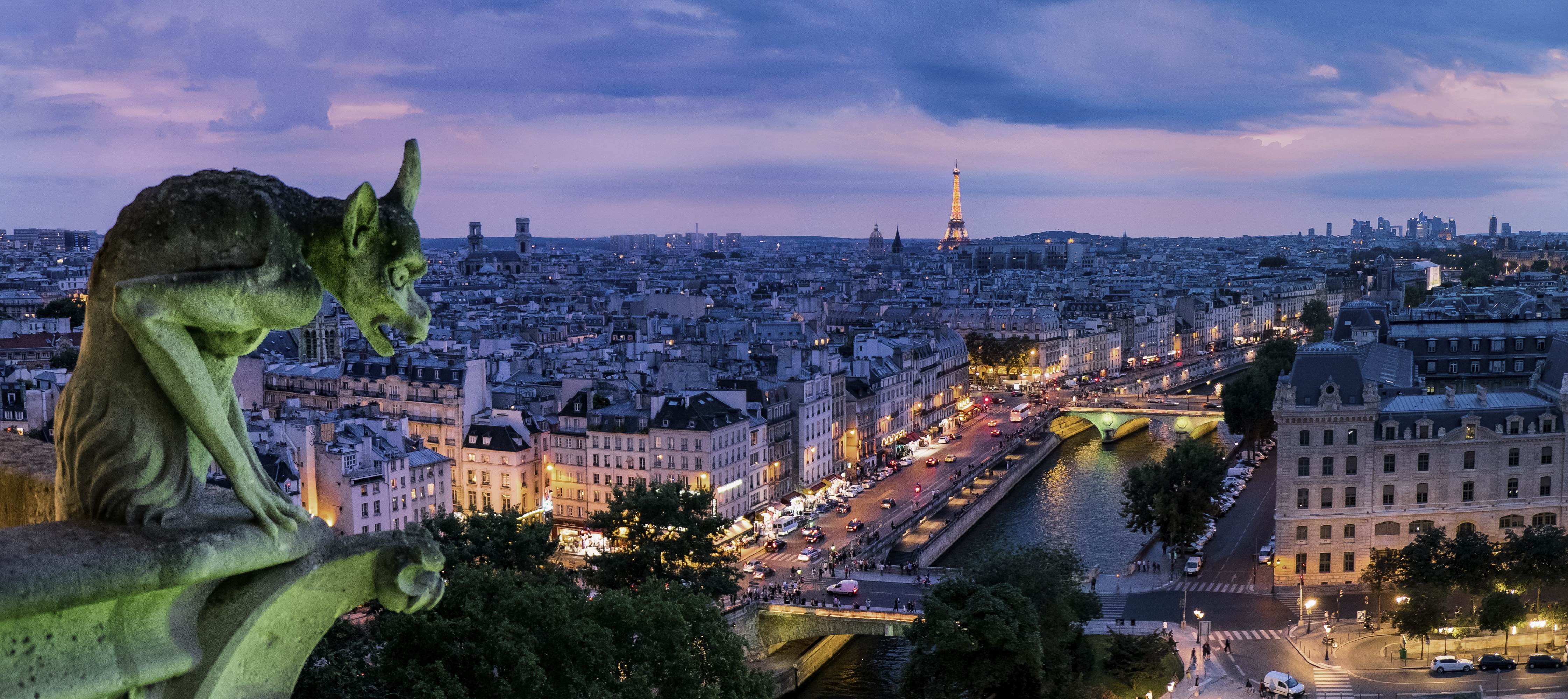 Wallpapers city city panorama France on the desktop