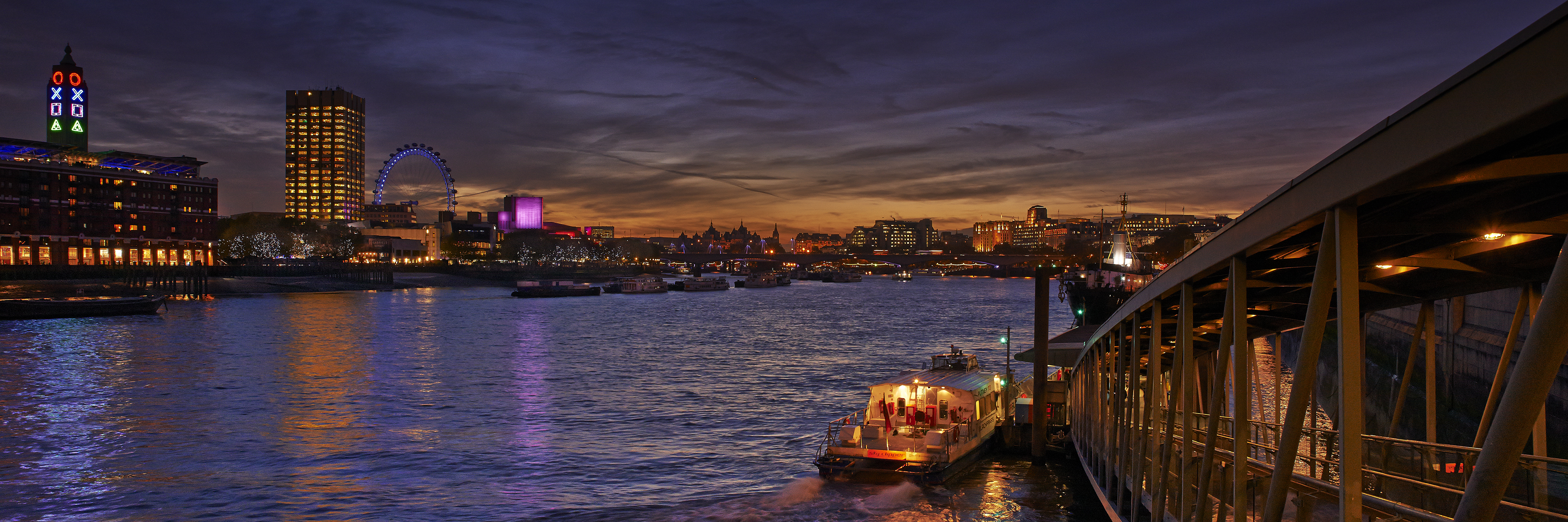 Бесплатное фото Южный берег Лондона