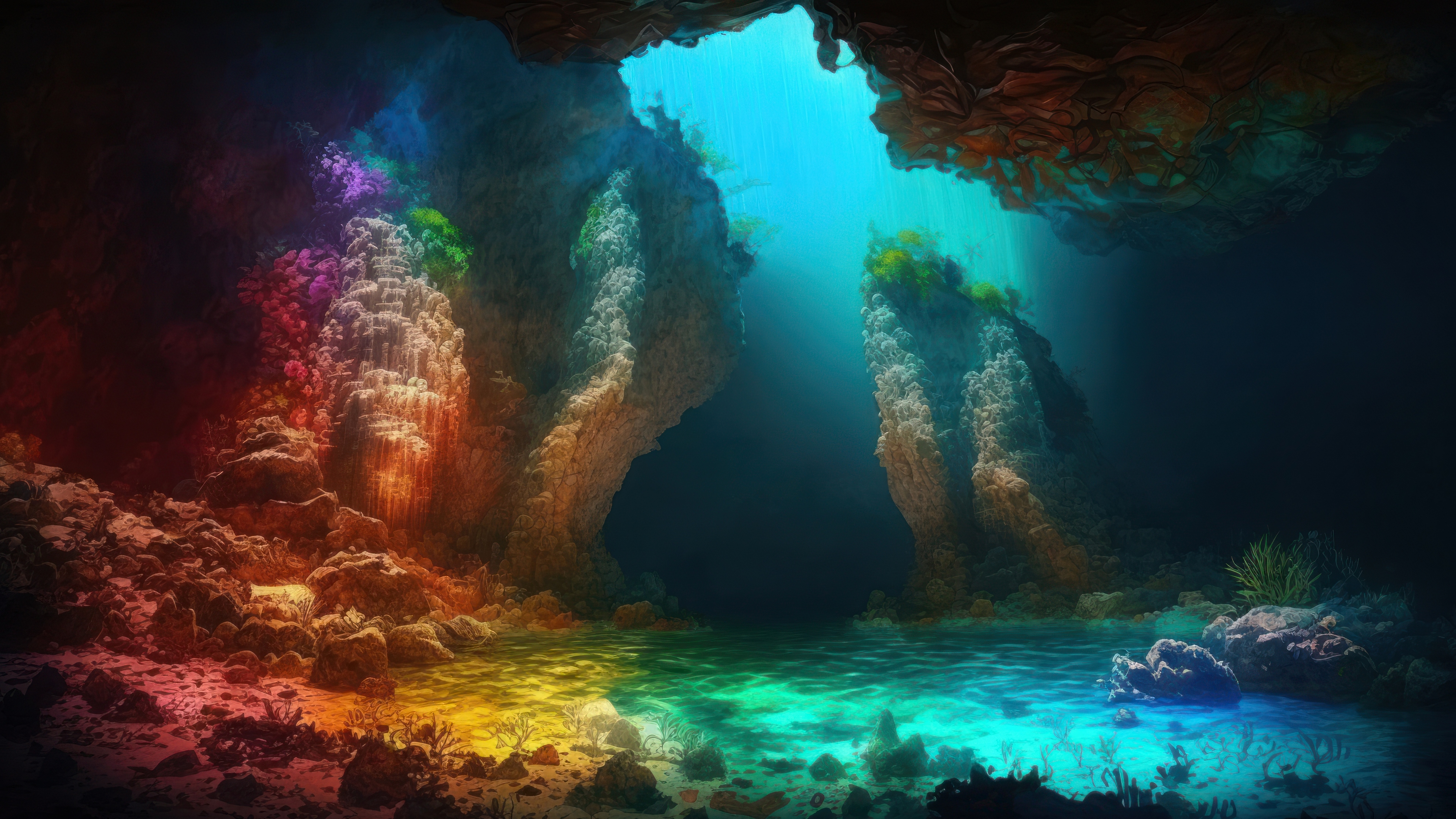 彩色的水下世界