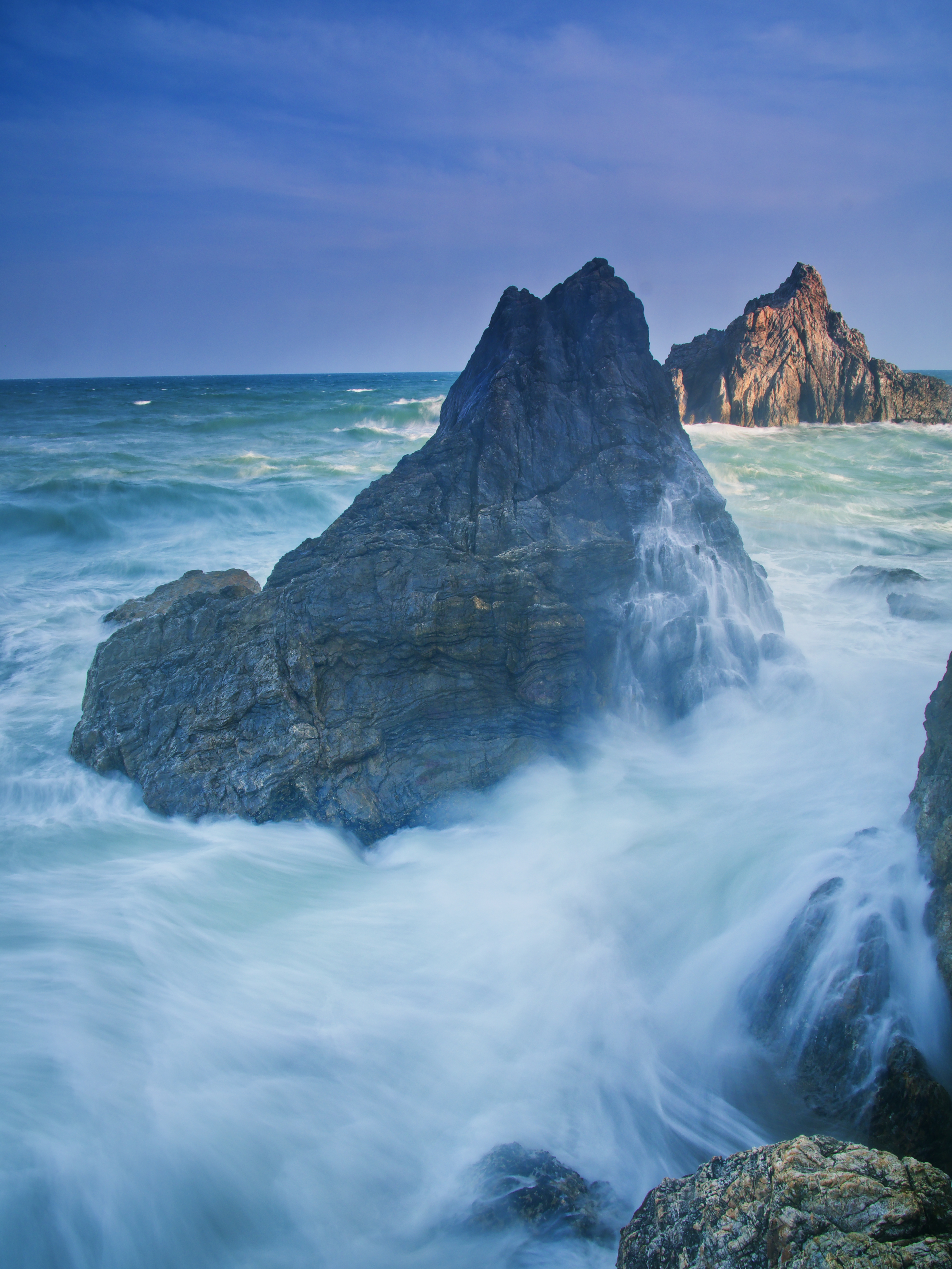 桌面上的壁纸岩石壁纸 岩石 海