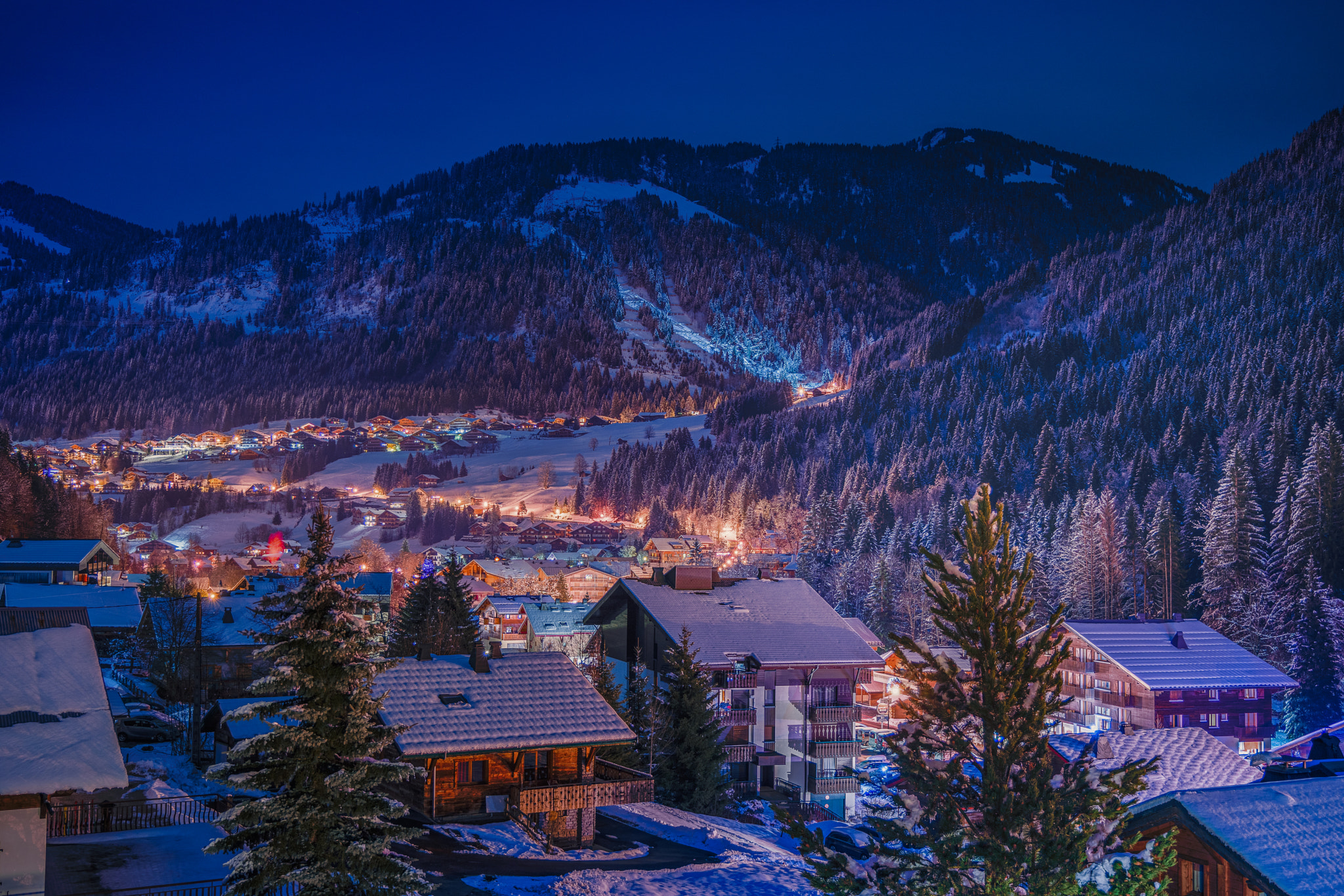 Wallpapers Chatel a commune the Department of Haute-Savoie Auvergne-rhone-Alpes on the desktop