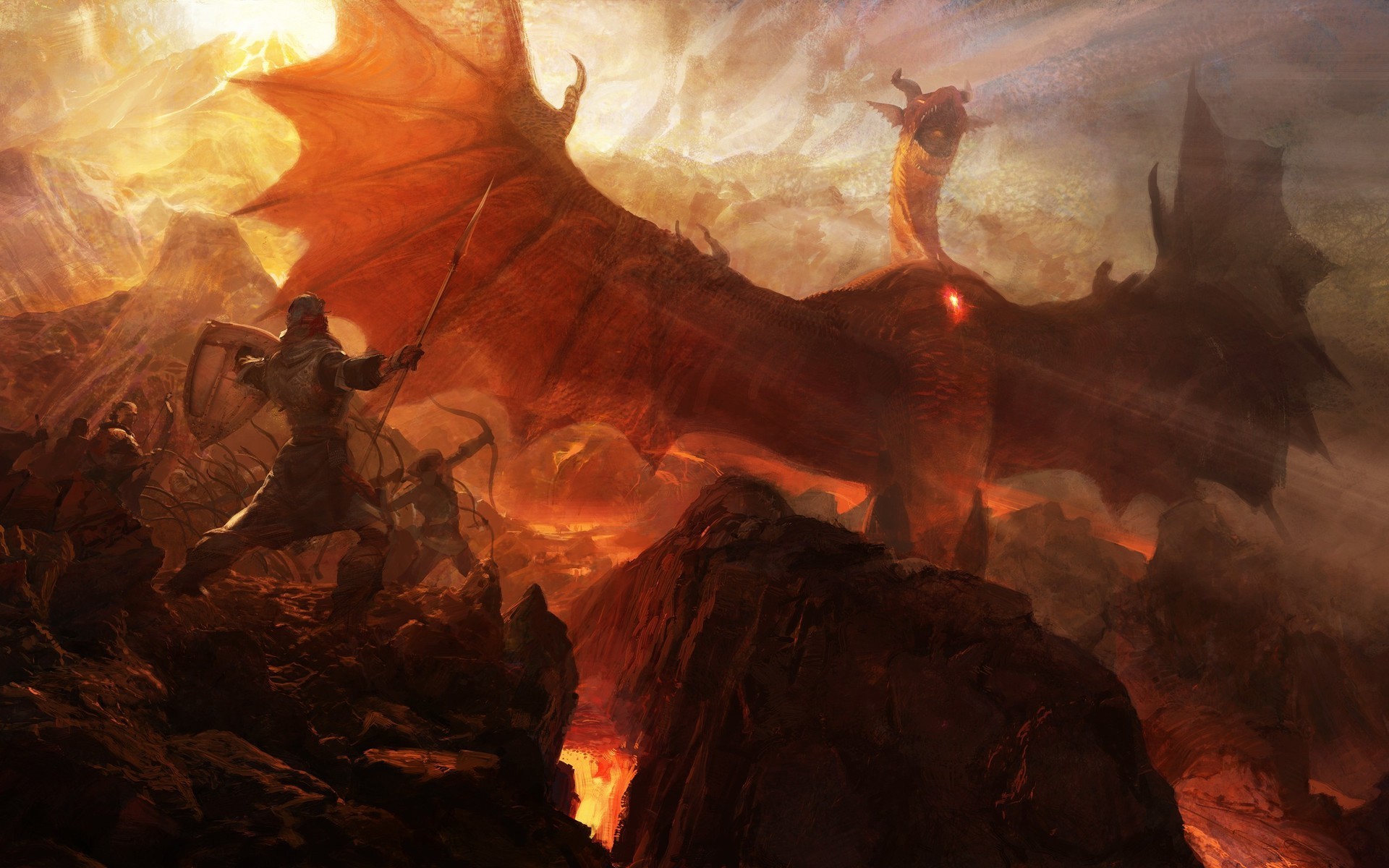 Wallpapers digital art video games fantasy art on the desktop