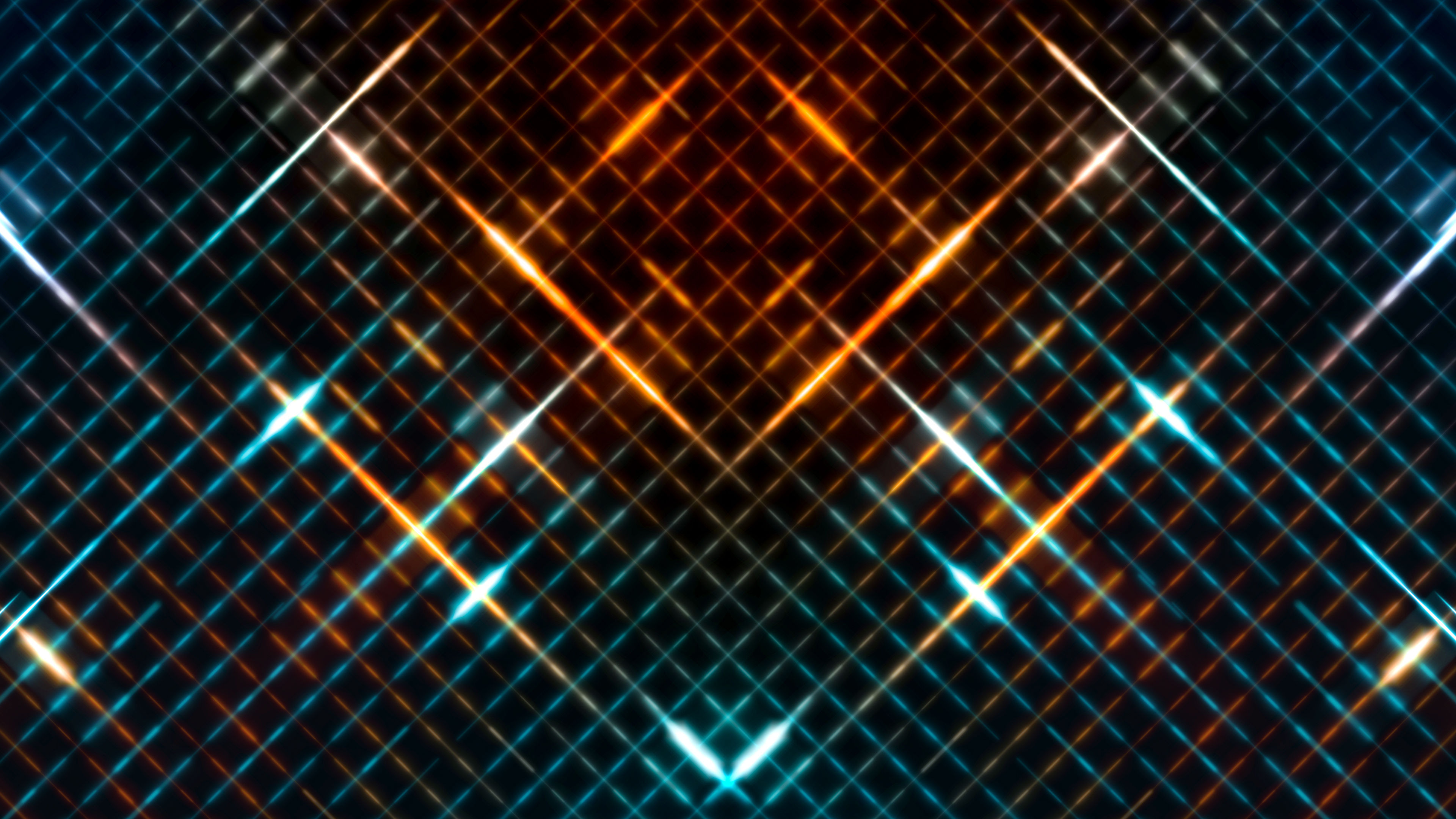 桌面上的壁纸网格 篱笆 数字艺术