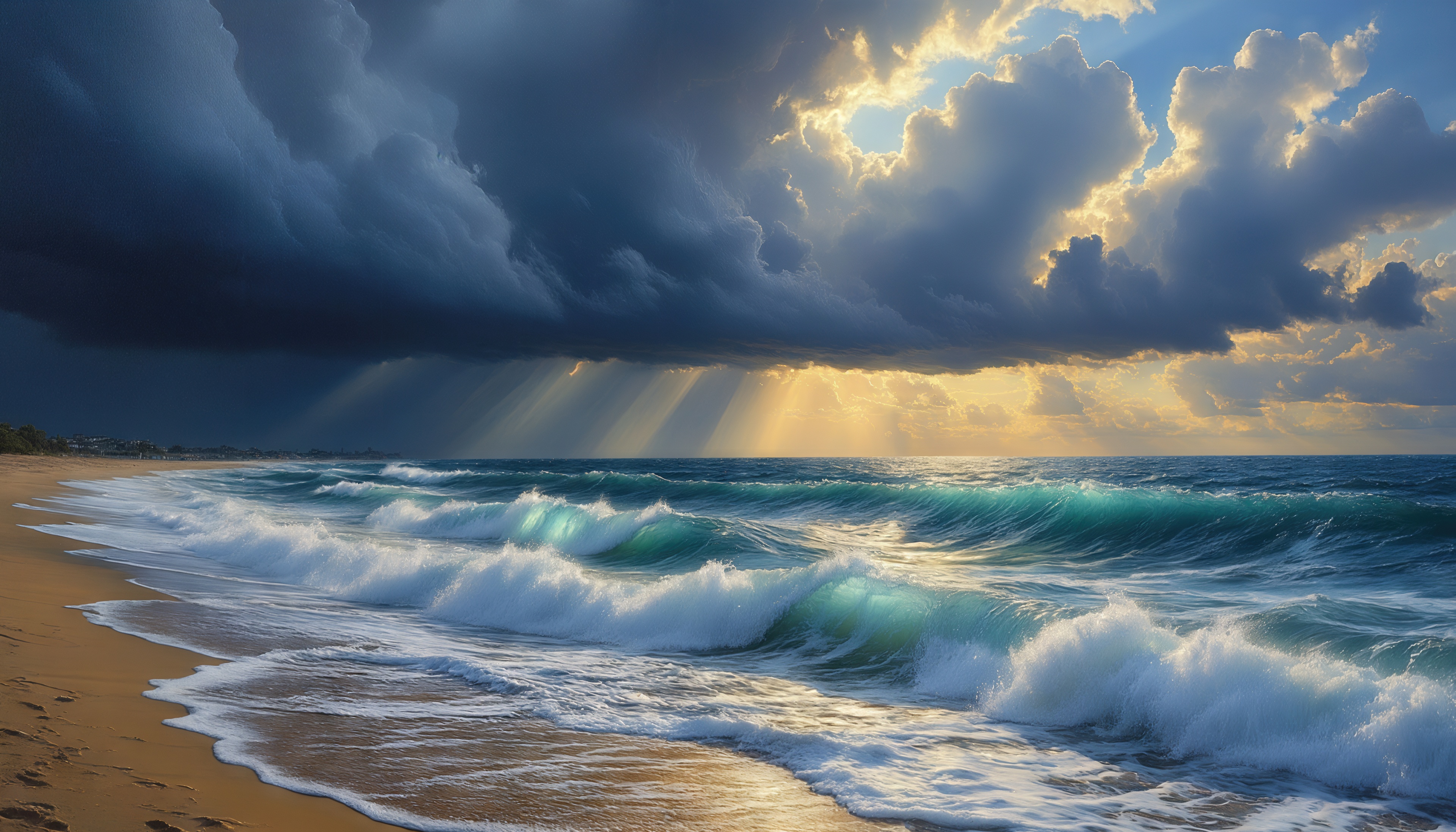 Wallpapers sea waves ocean on the desktop