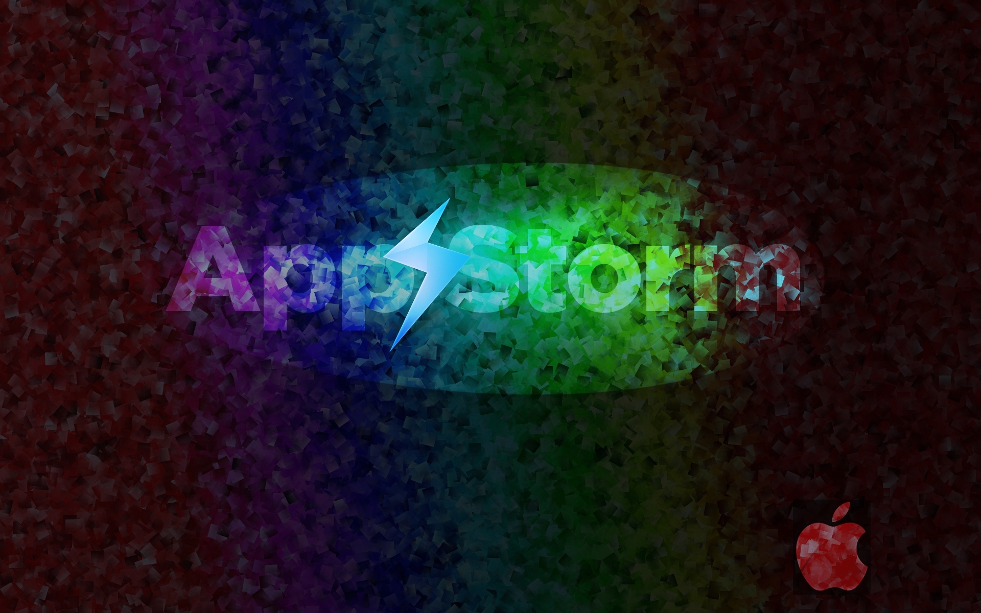 Wallpapers space green pixels on the desktop