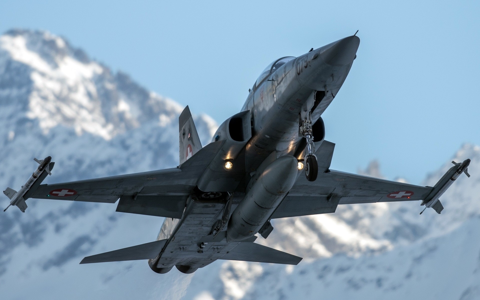 空中的麦道 F 15E 攻击鹰。