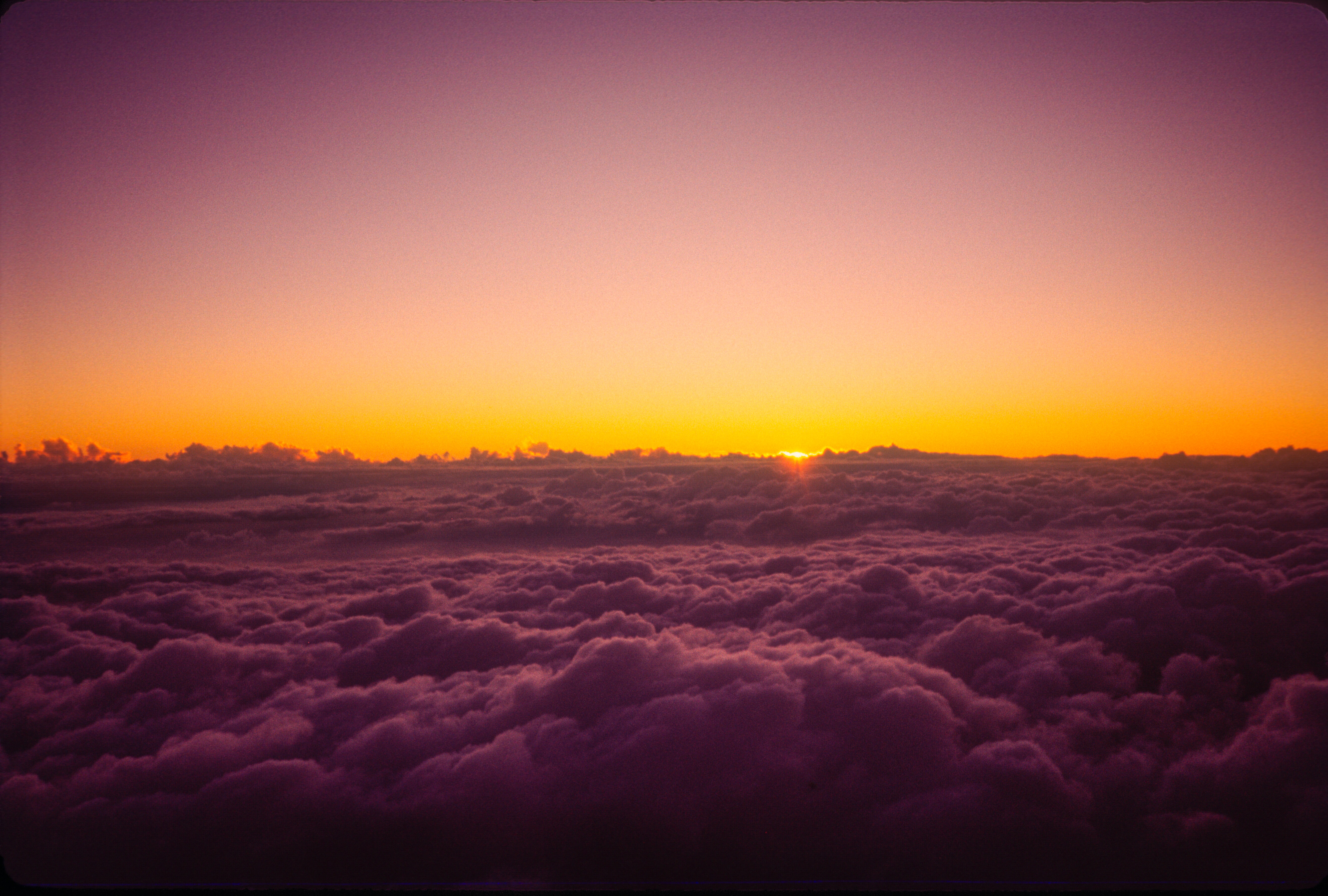 Wallpapers mount Fuji mountains clouds on the desktop