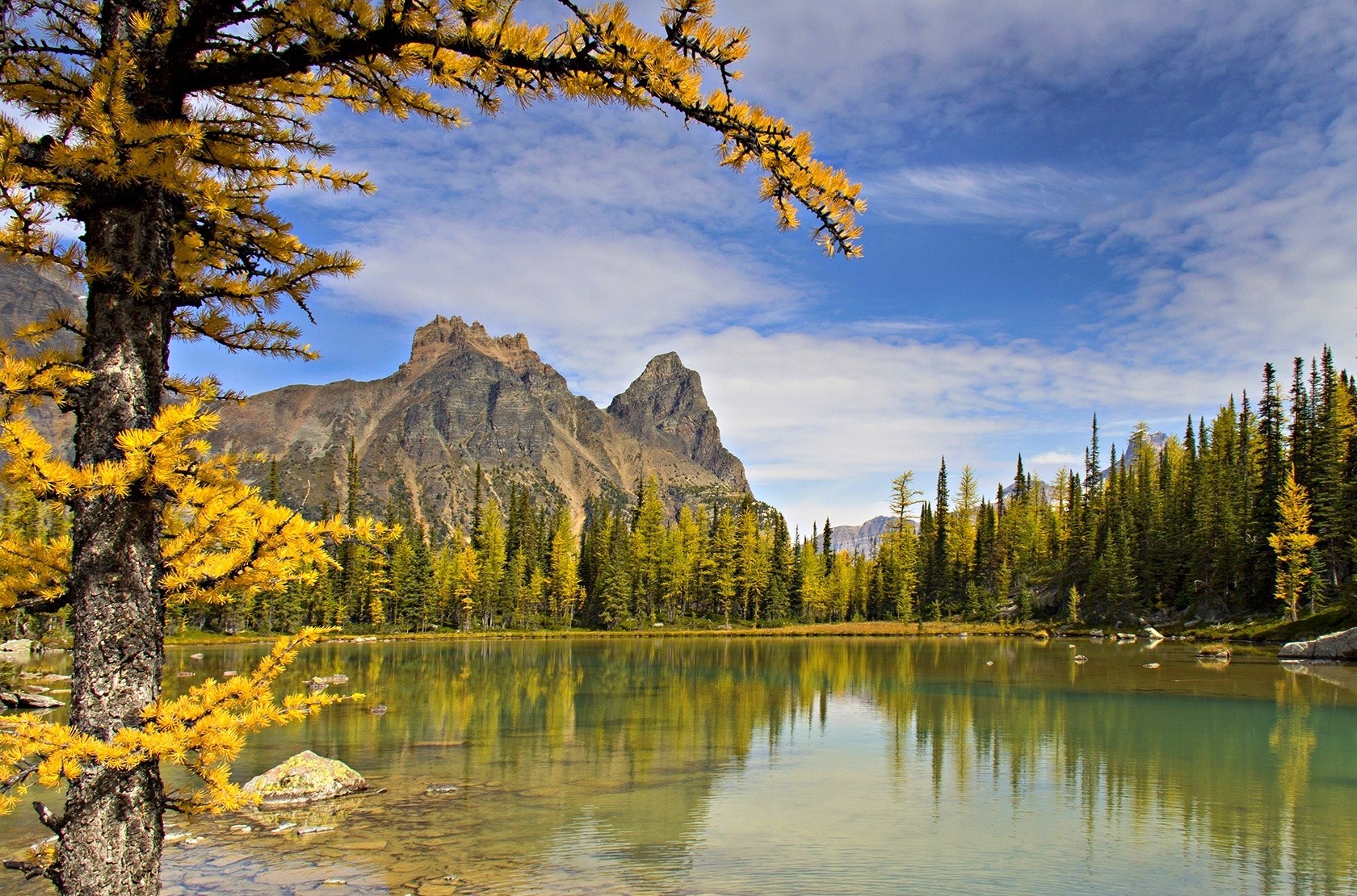 Бесплатное фото Озеро Опабин