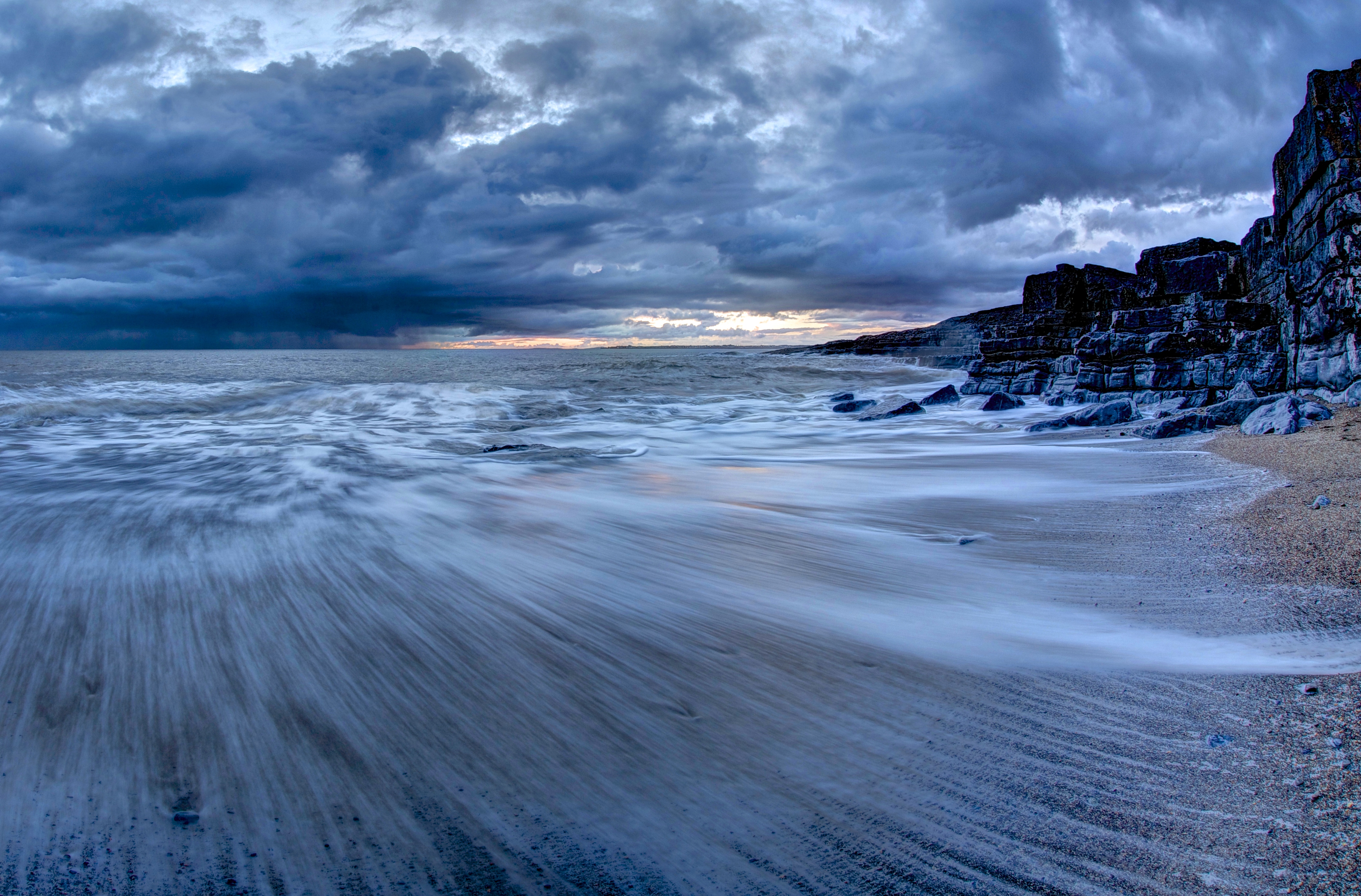 Free photo Seashore in the UK