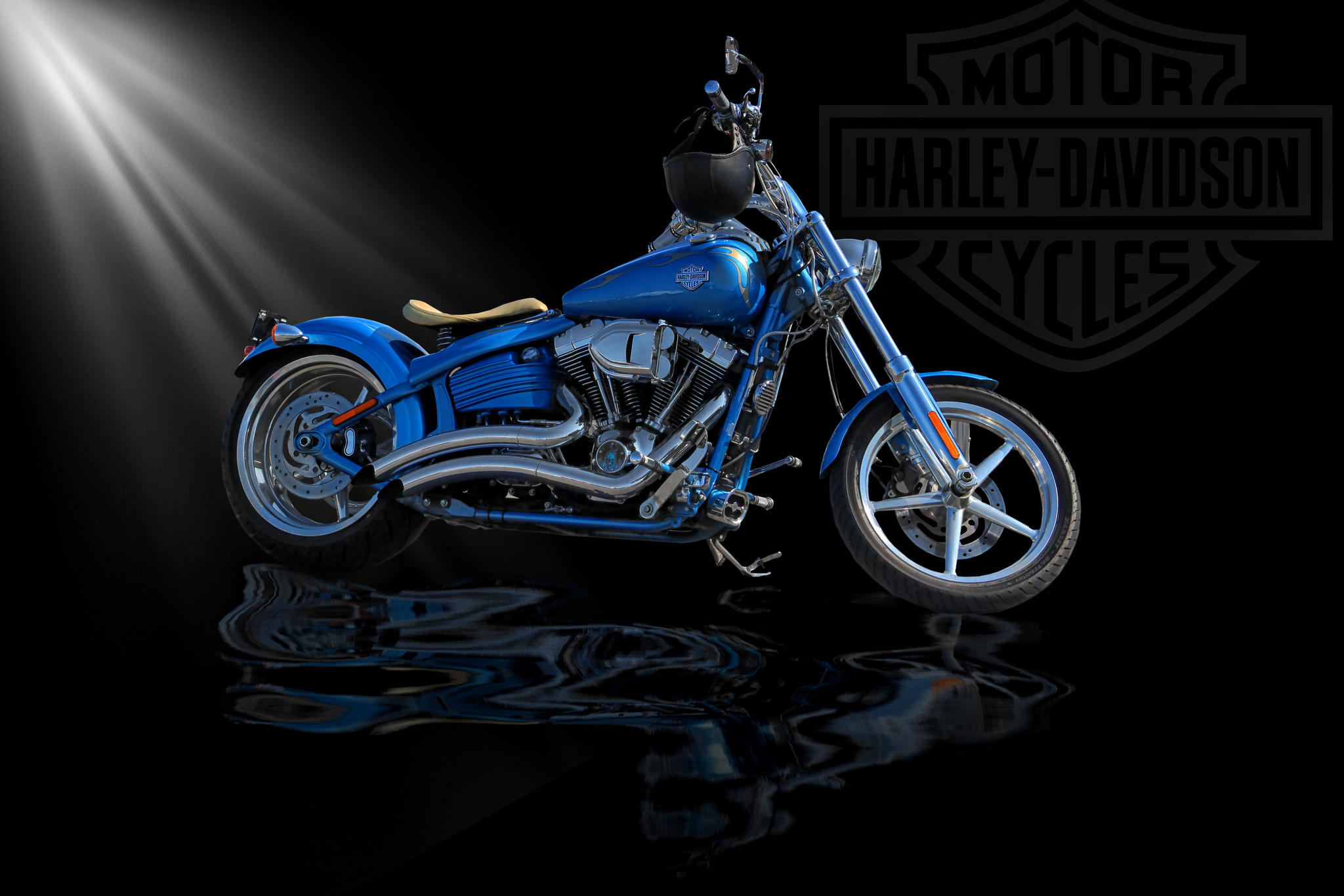 Wallpapers Harley motorcycle Harley Davidson on the desktop