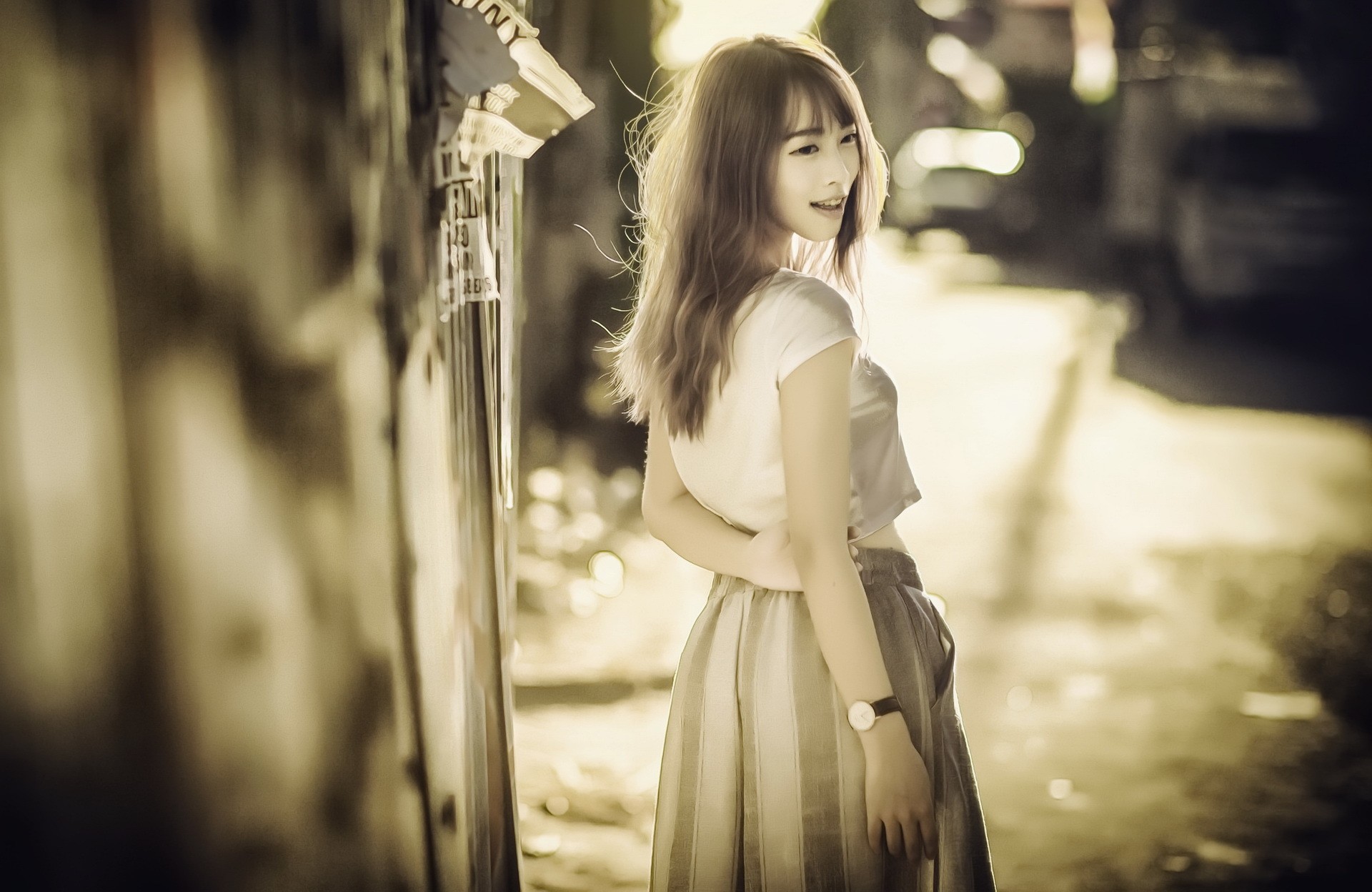 Обои белый женщина модель на рабочий стол